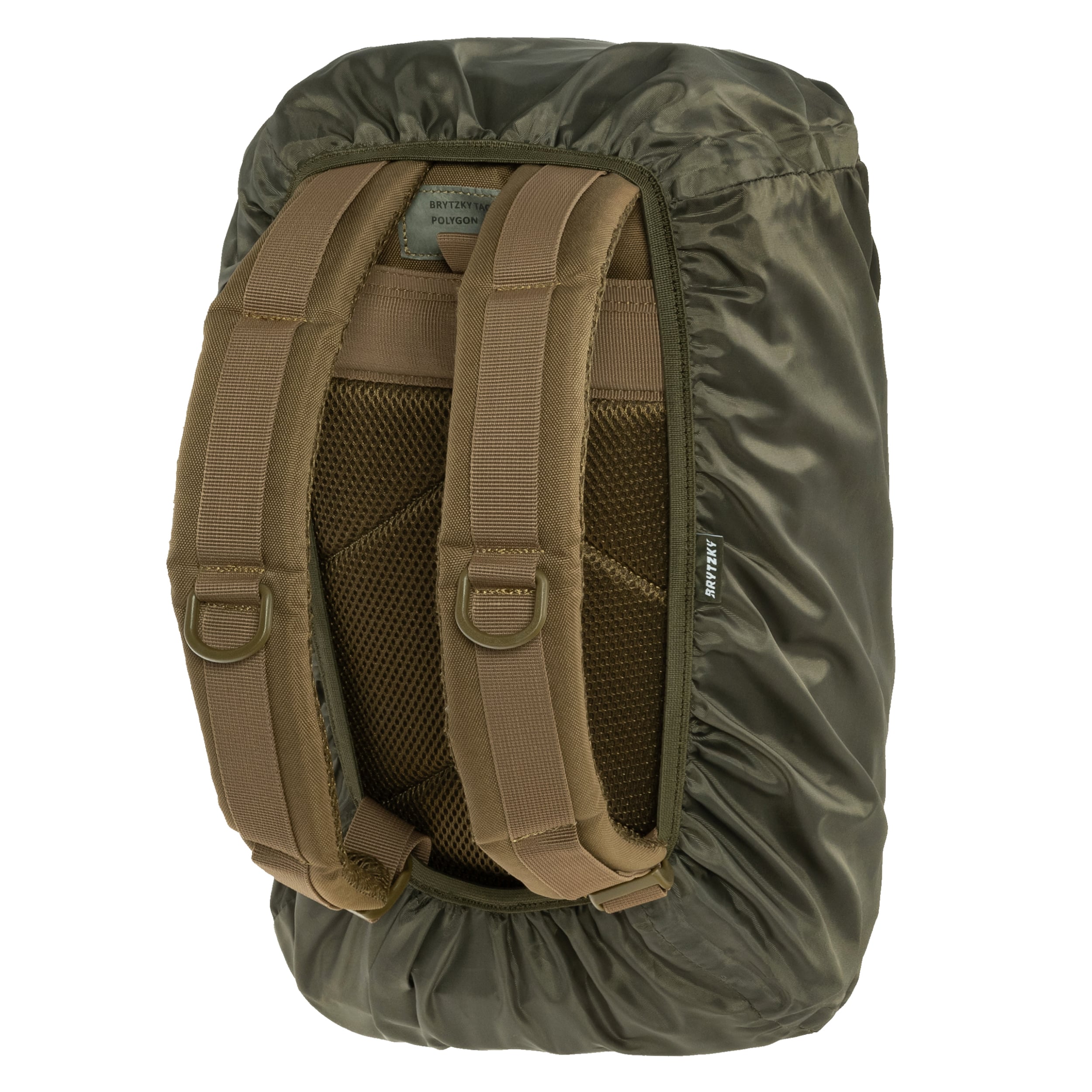 Pokrowiec wodoodporny na plecak Brytzky Tactical Small Cover 20-30 l - Olive