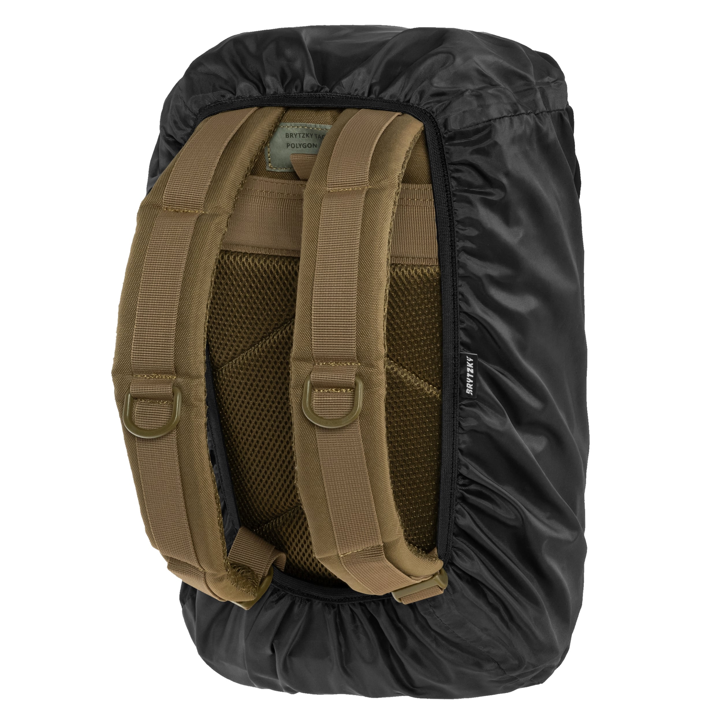 Pokrowiec wodoodporny na plecak Brytzky Tactical Small Cover 20-30 l - Black