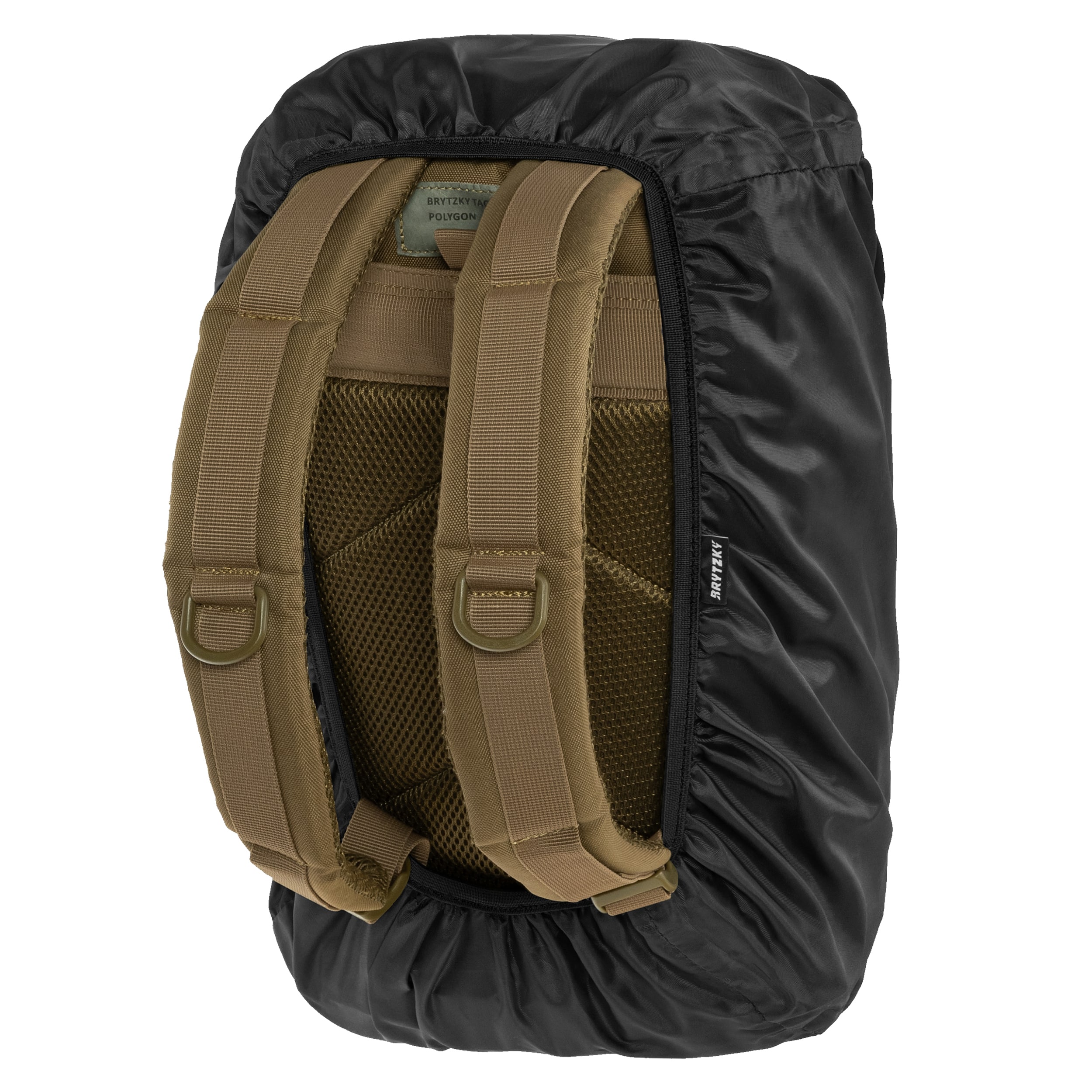 Pokrowiec wodoodporny na plecak Brytzky Large Cover 34-48 l - Black