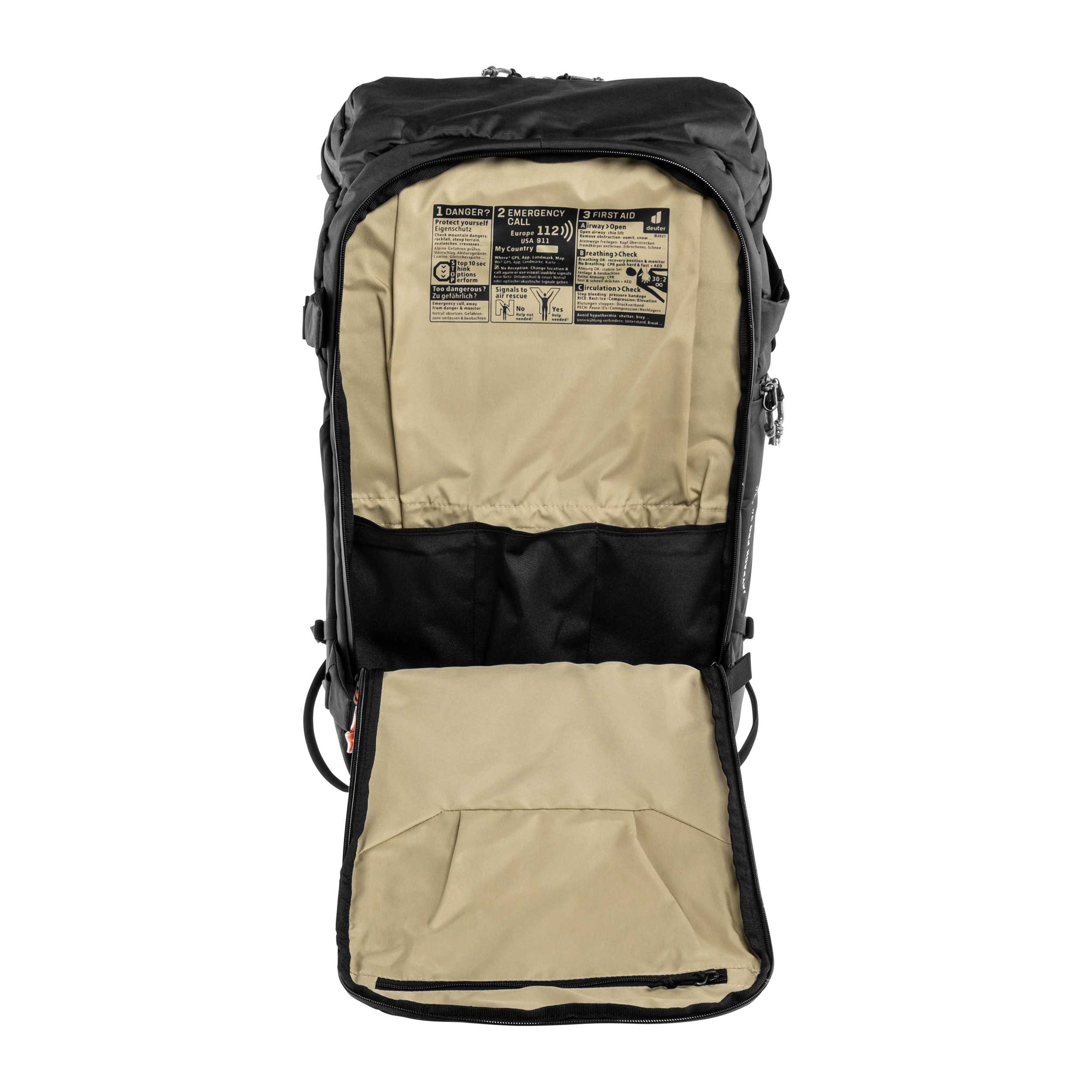 Рюкзак Deuter Jaypack Pro 34 + 14 l - Black