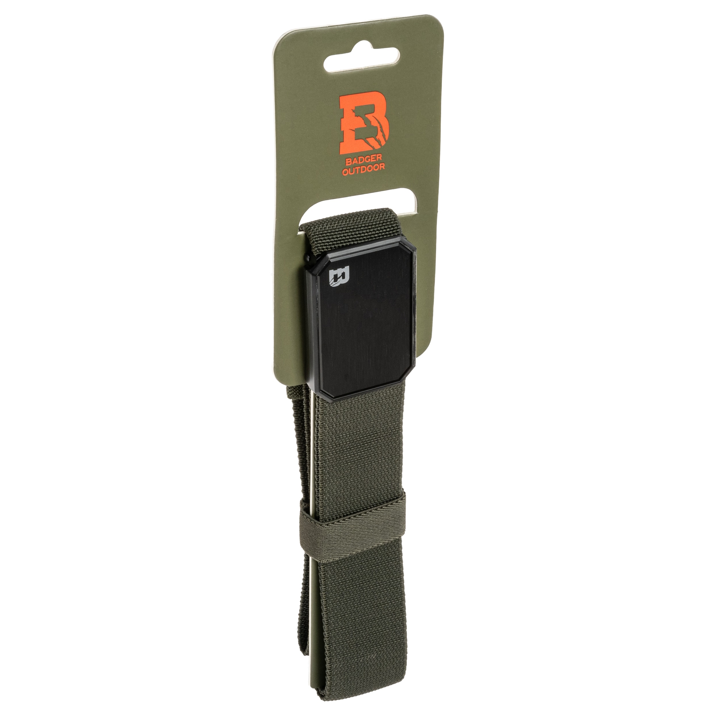 Ремінь Badger Outdoor Quick Release MagBuck Stretch - Olive