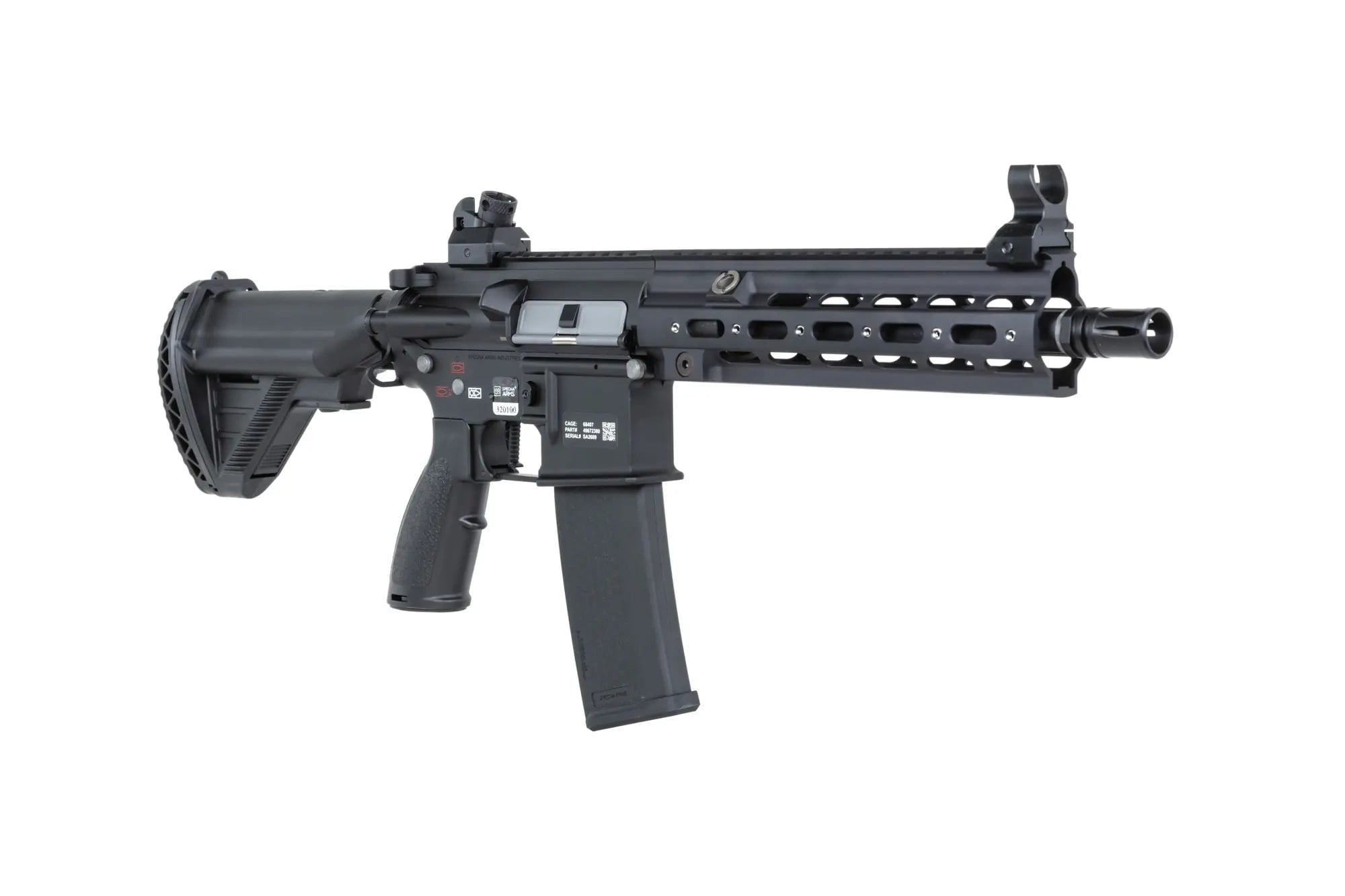 Штурмова гвинтівка AEG Specna Arms SA-PH24 Prime Aster II ETU Dark Matter High Speed 27k - Black