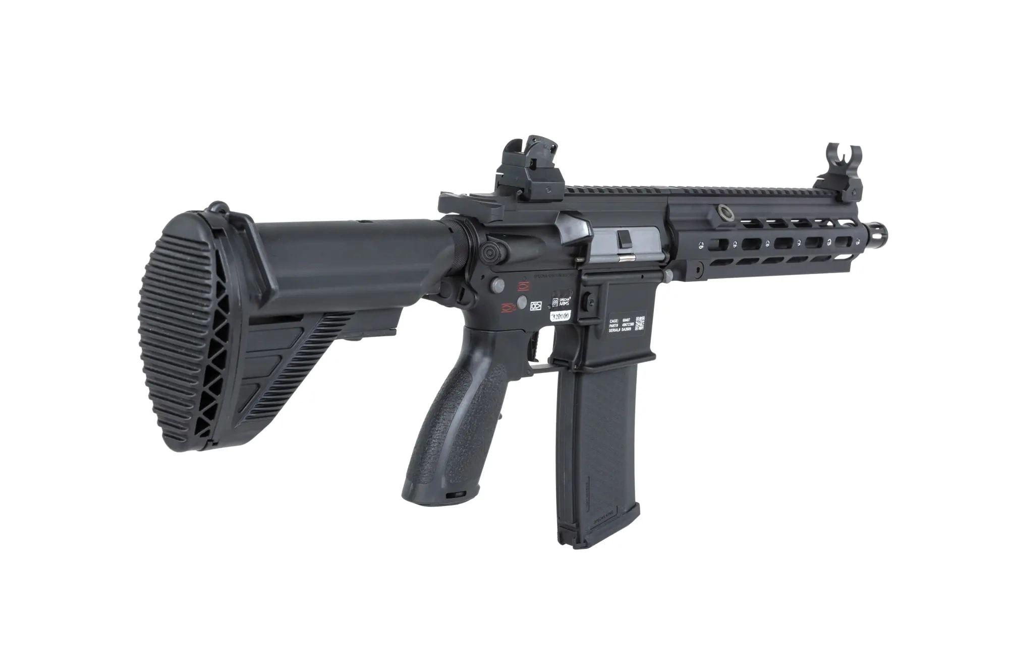 Штурмова гвинтівка AEG Specna Arms SA-PH24 Prime Aster II ETU Dark Matter High Speed 27k - Black