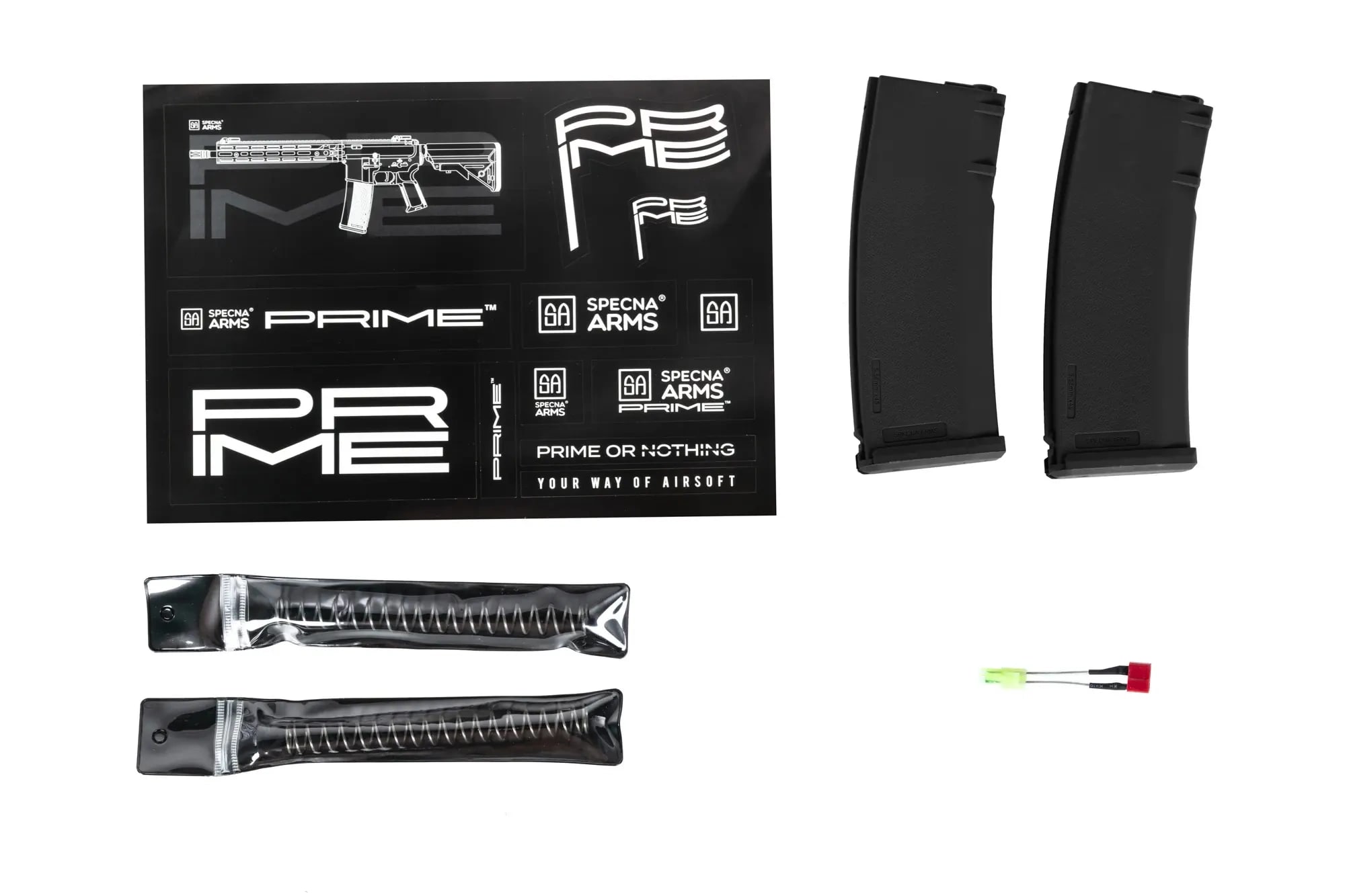 Штурмова гвинтівка AEG Specna Arms SA-PH24 Prime Aster II ETU Dark Matter High Speed 27k - Black