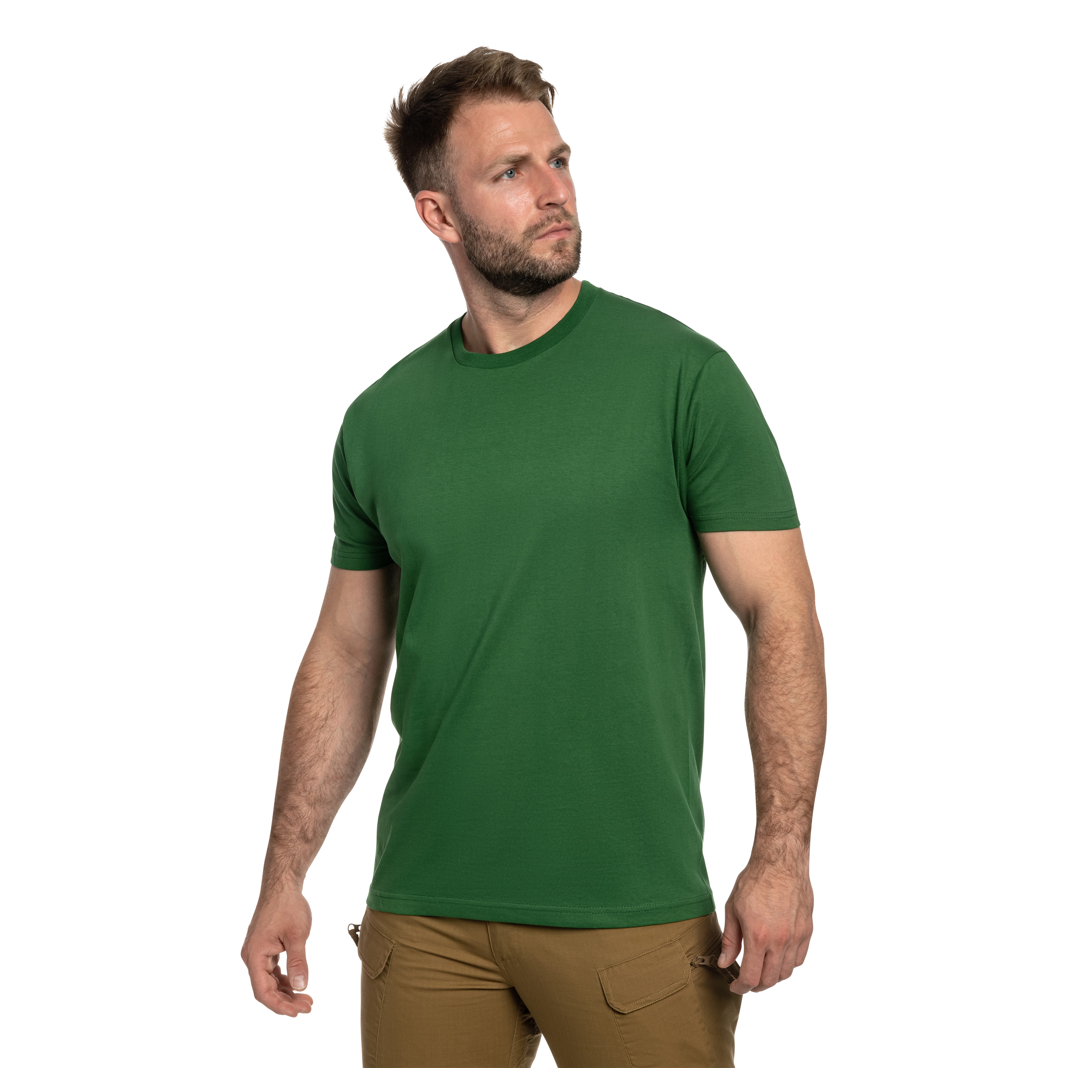 Koszulka wojskowa T-shirt - Bottle Green - 5 szt.