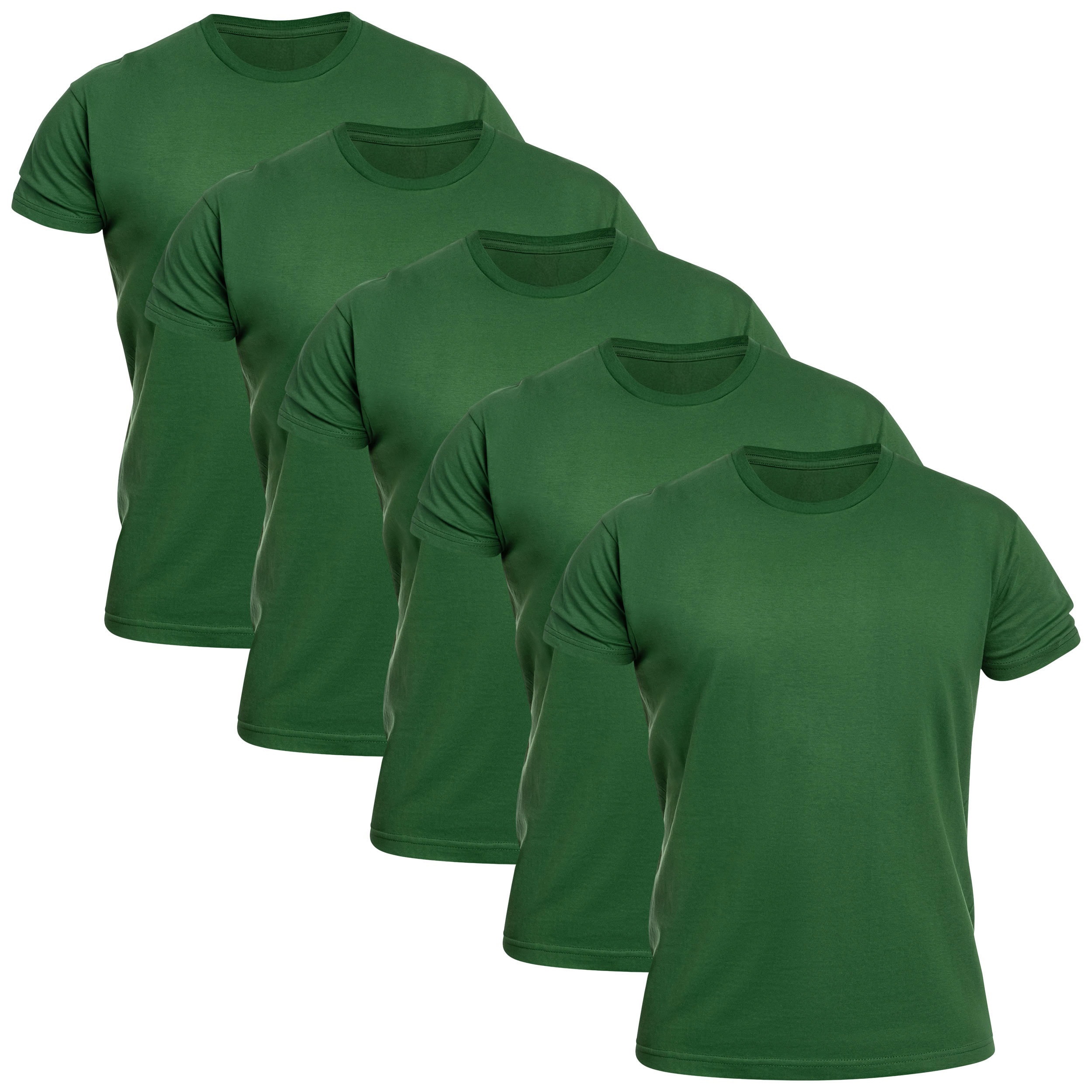 Військова футболка T-shirt - Bottle Green - 5 шт.