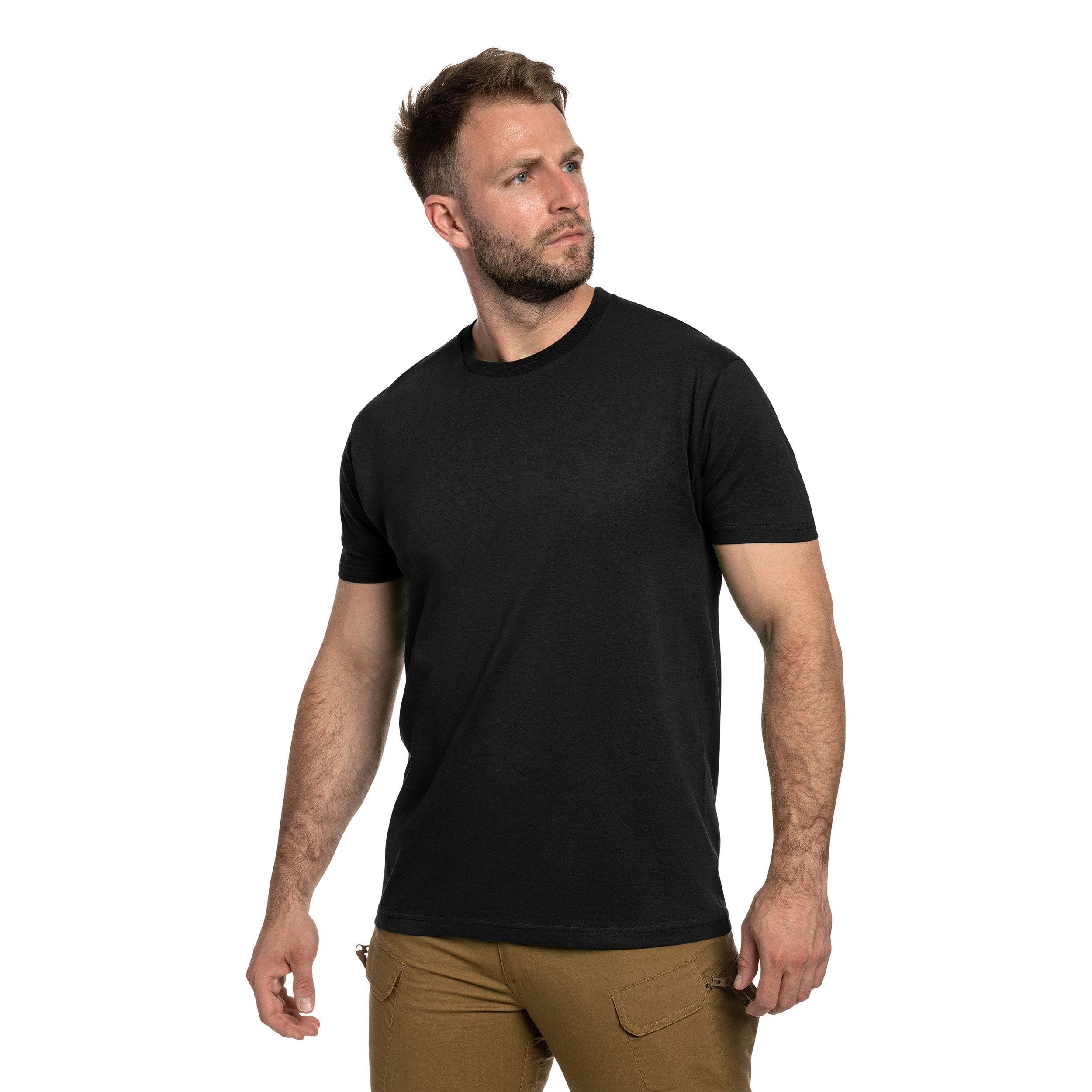 Koszulka wojskowa T-shirt - Black - 3 szt.