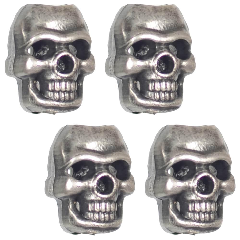 Stoper M-Tac Skull Metal Brushed - 4 szt.