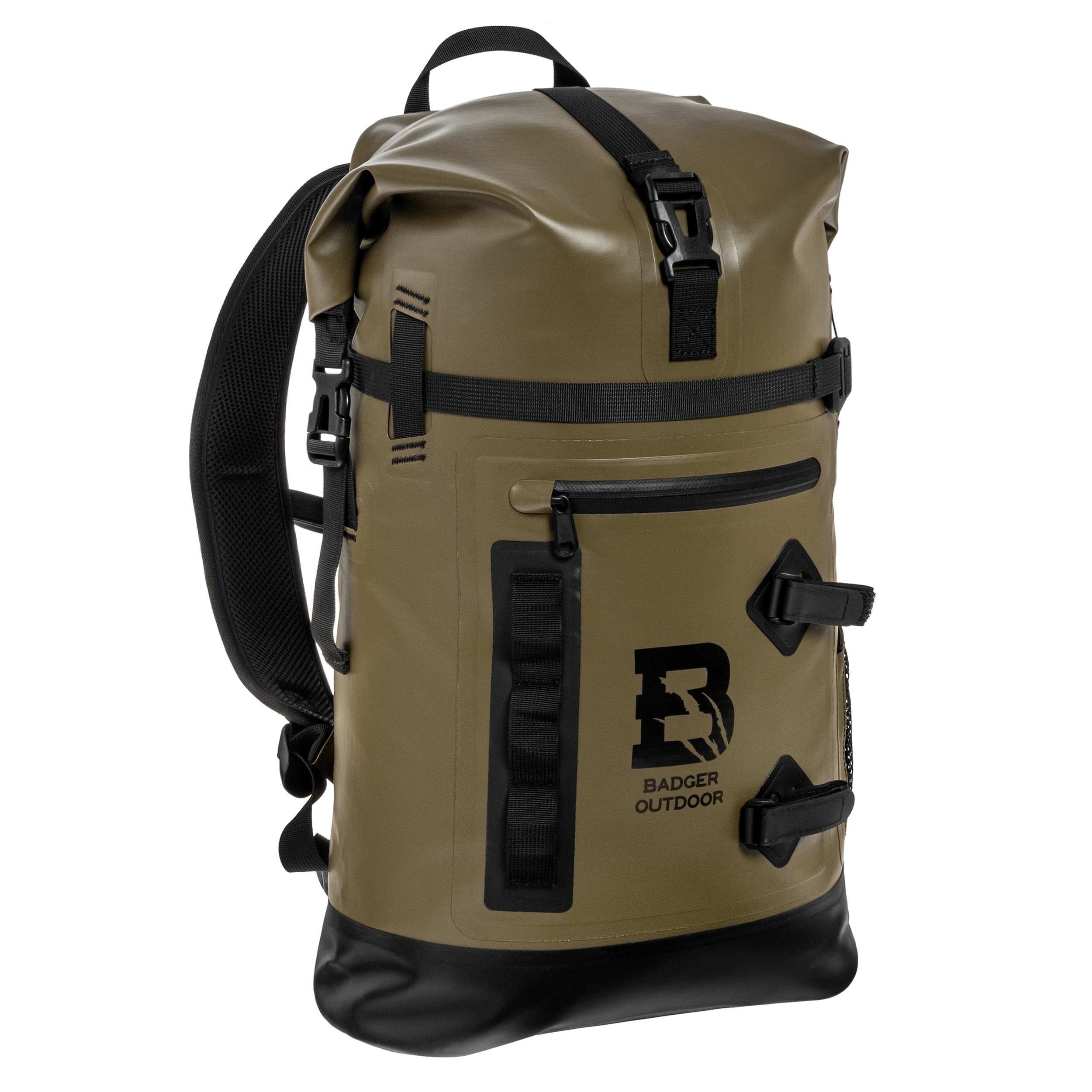 Водонепроникний рюкзак Badger Outdoor TPU 40 л - Military Green