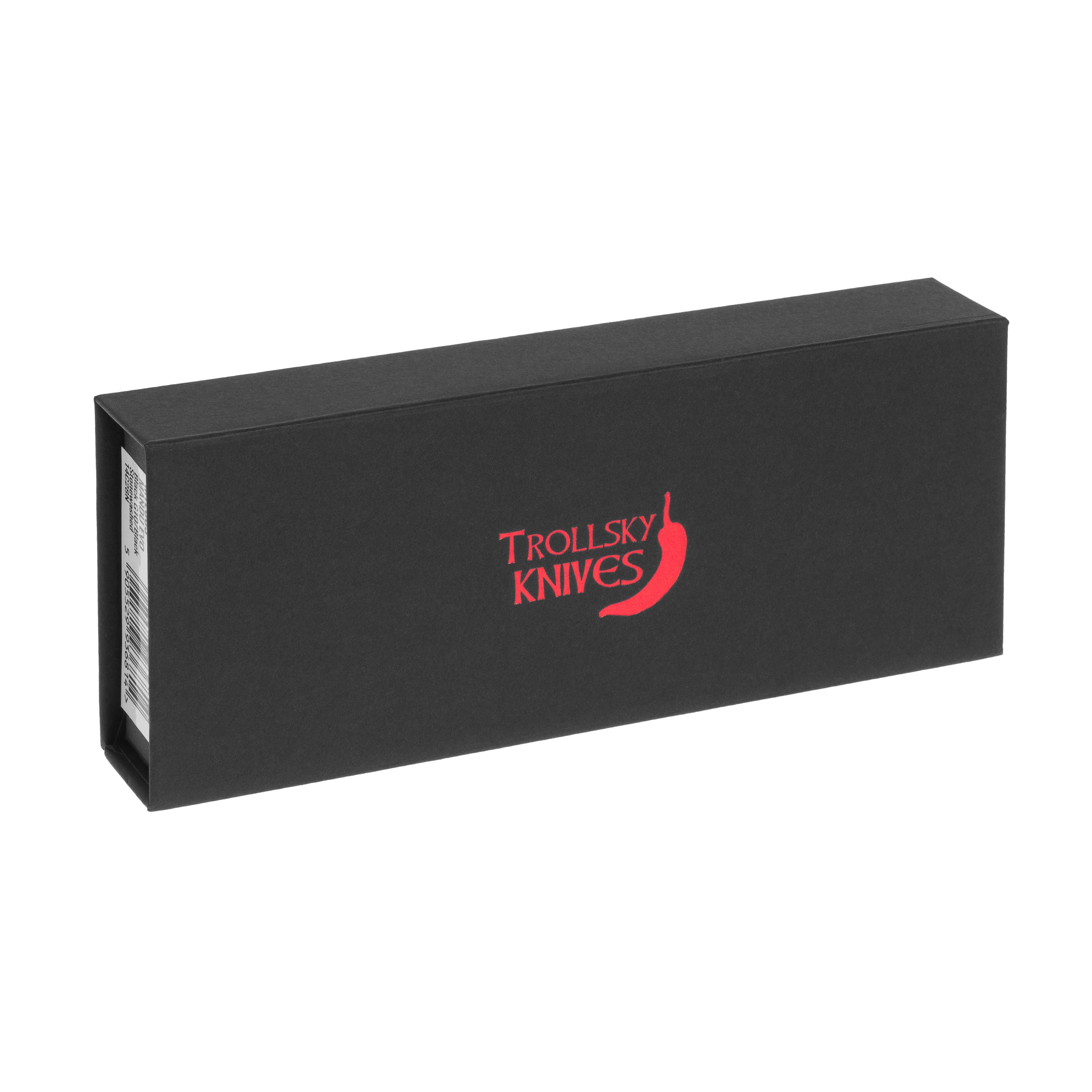 Складаний ніж Trollsky Knives Mandu EVO Black Stonewashed 14C28N/Black G10