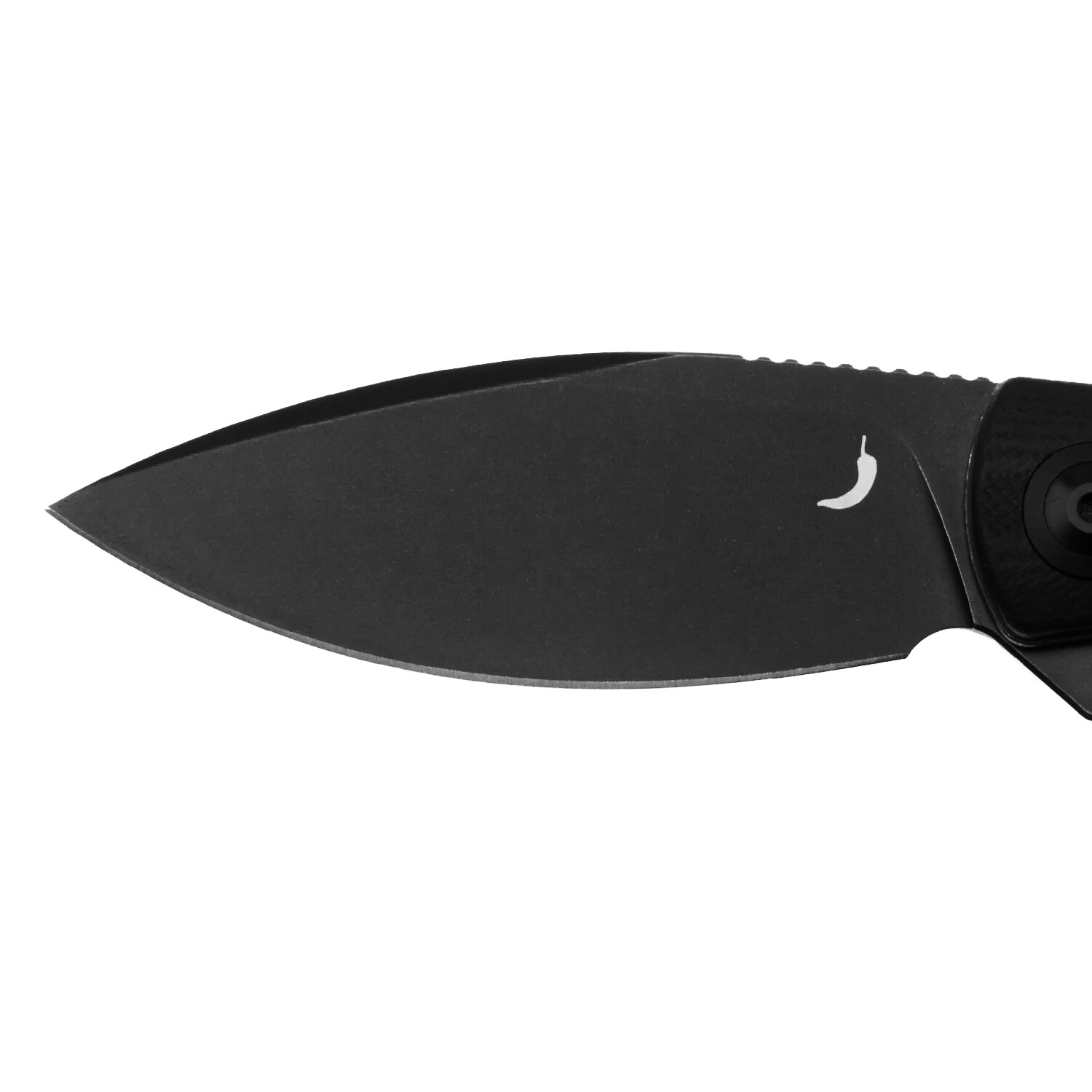 Nóż składany Trollsky Knives Mandu EVO Black Stonewashed 14C28N/Black G10