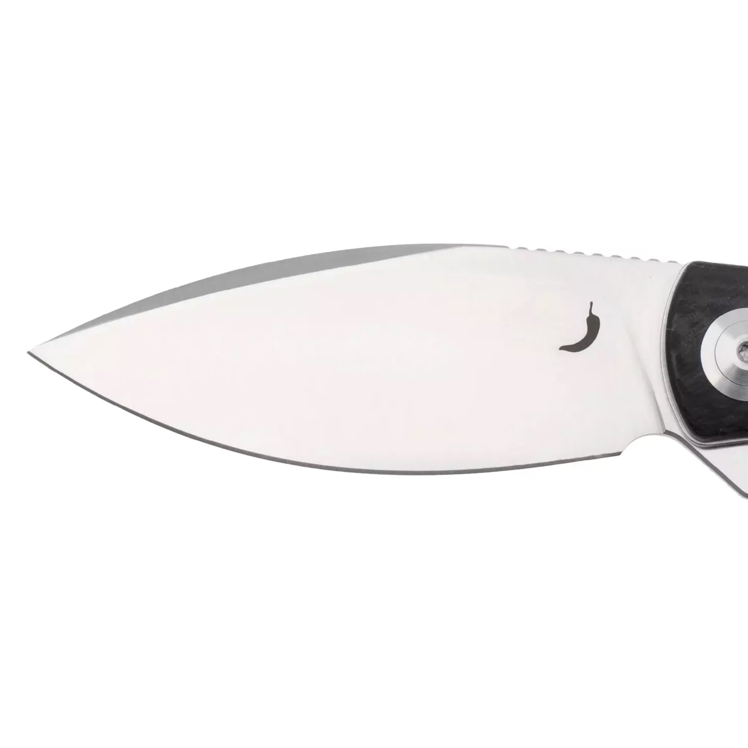 Складаний ніж Trollsky Knives Mandu EVO Satin MagnaCut/Black CarbonTex G10