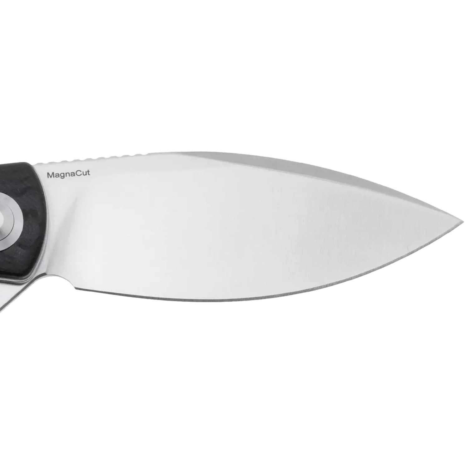 Складаний ніж Trollsky Knives Mandu EVO Satin MagnaCut/Black CarbonTex G10