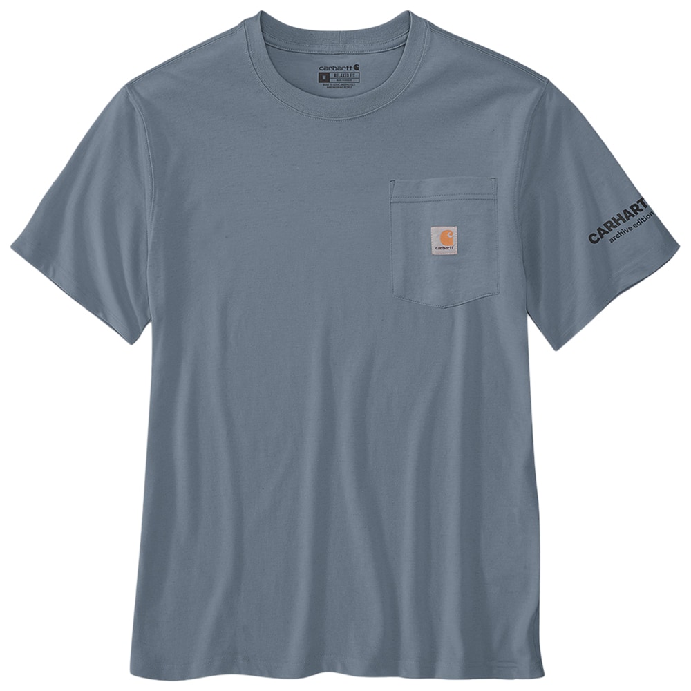 Футболка T-Shirt Carhartt Streetcar Graphic - Light Faded Navy