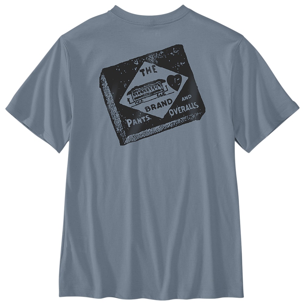 Футболка T-Shirt Carhartt Streetcar Graphic - Light Faded Navy