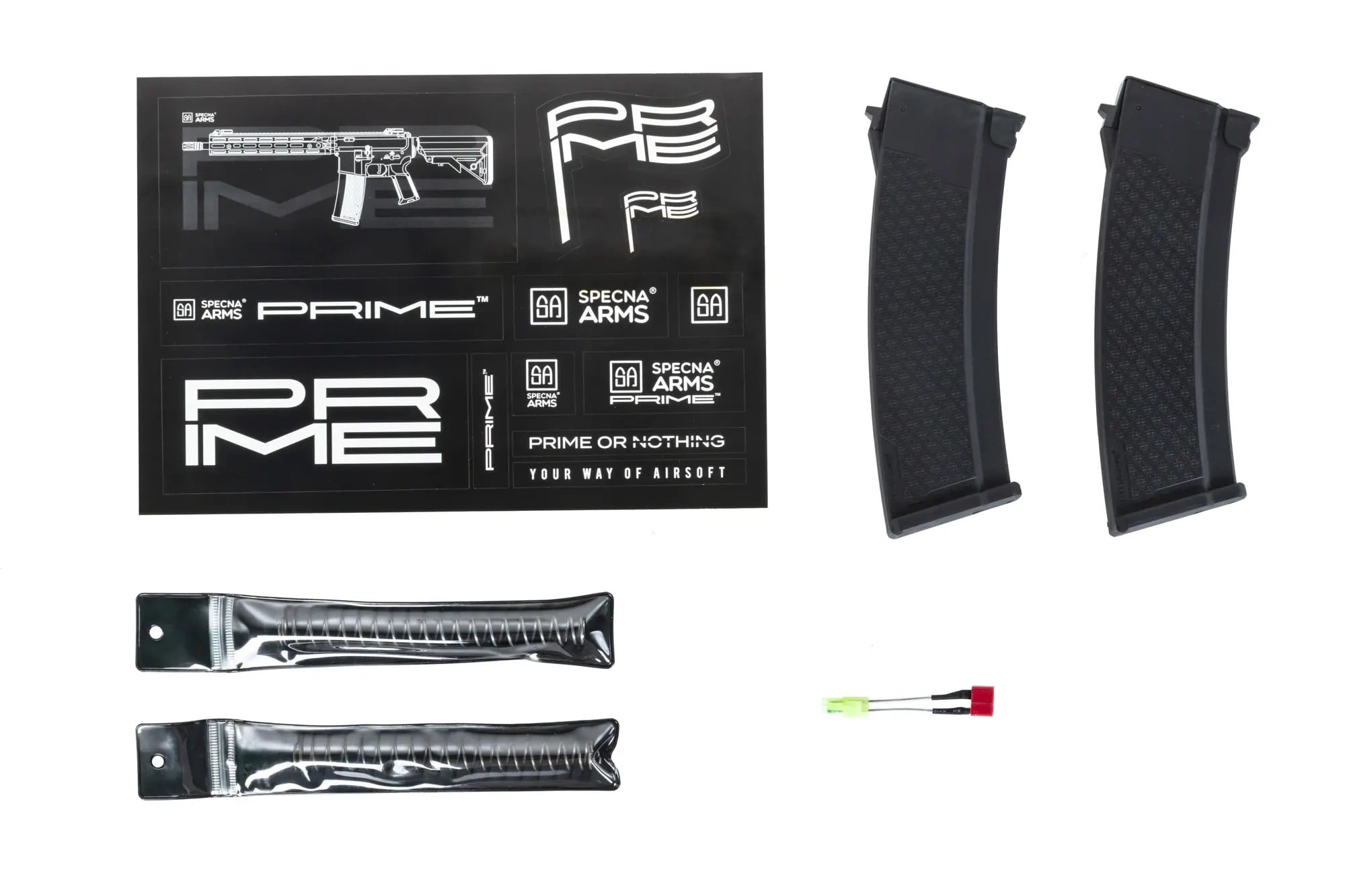 Karabinek szturmowy AEG Specna Arms SA-PJ09 Prime Aster V3 SE ETU Dark Matter High Speed 27k - Black