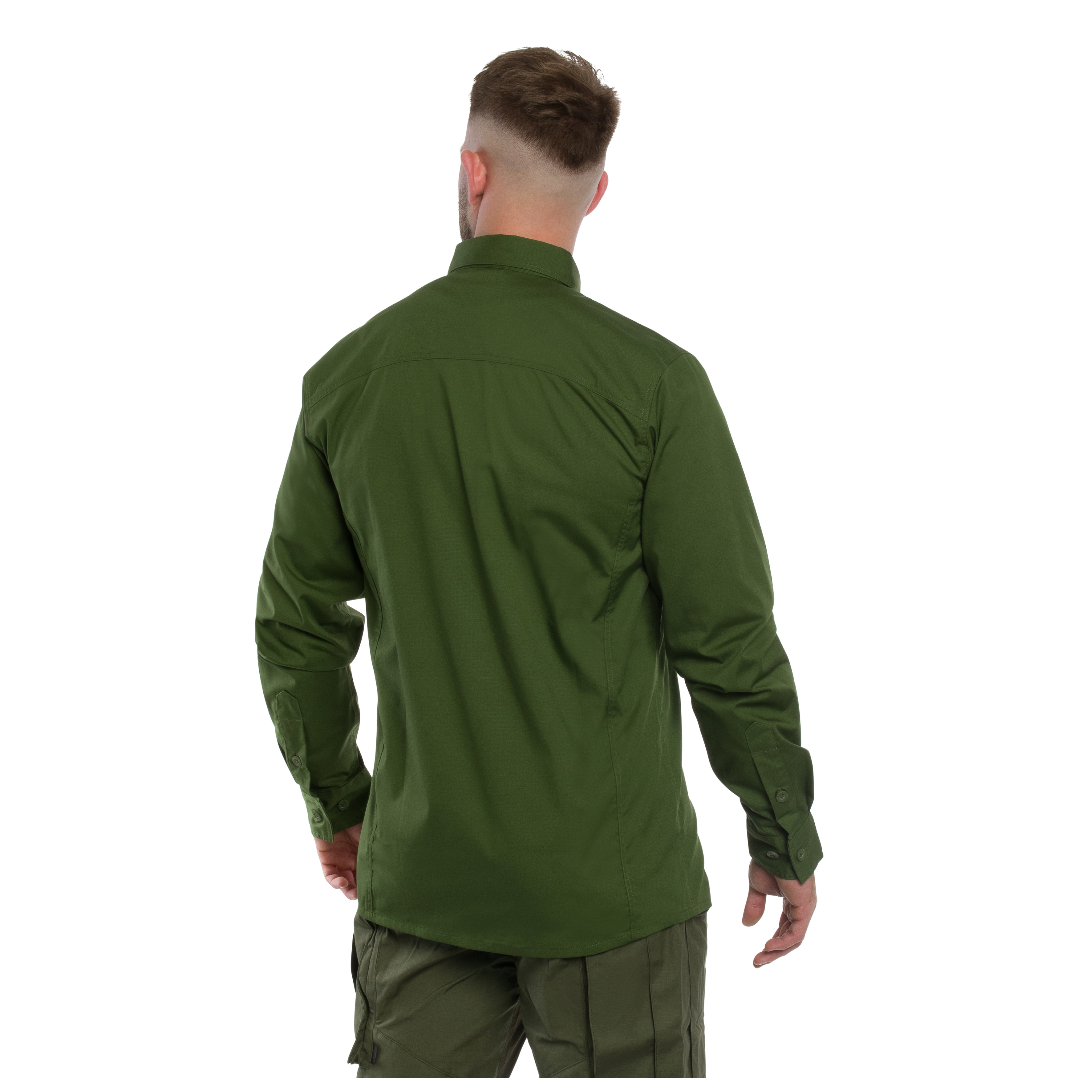 Koszula Helikon Defender Mk2 PolyCotton Ripstop Long Sleeve - Pine Green