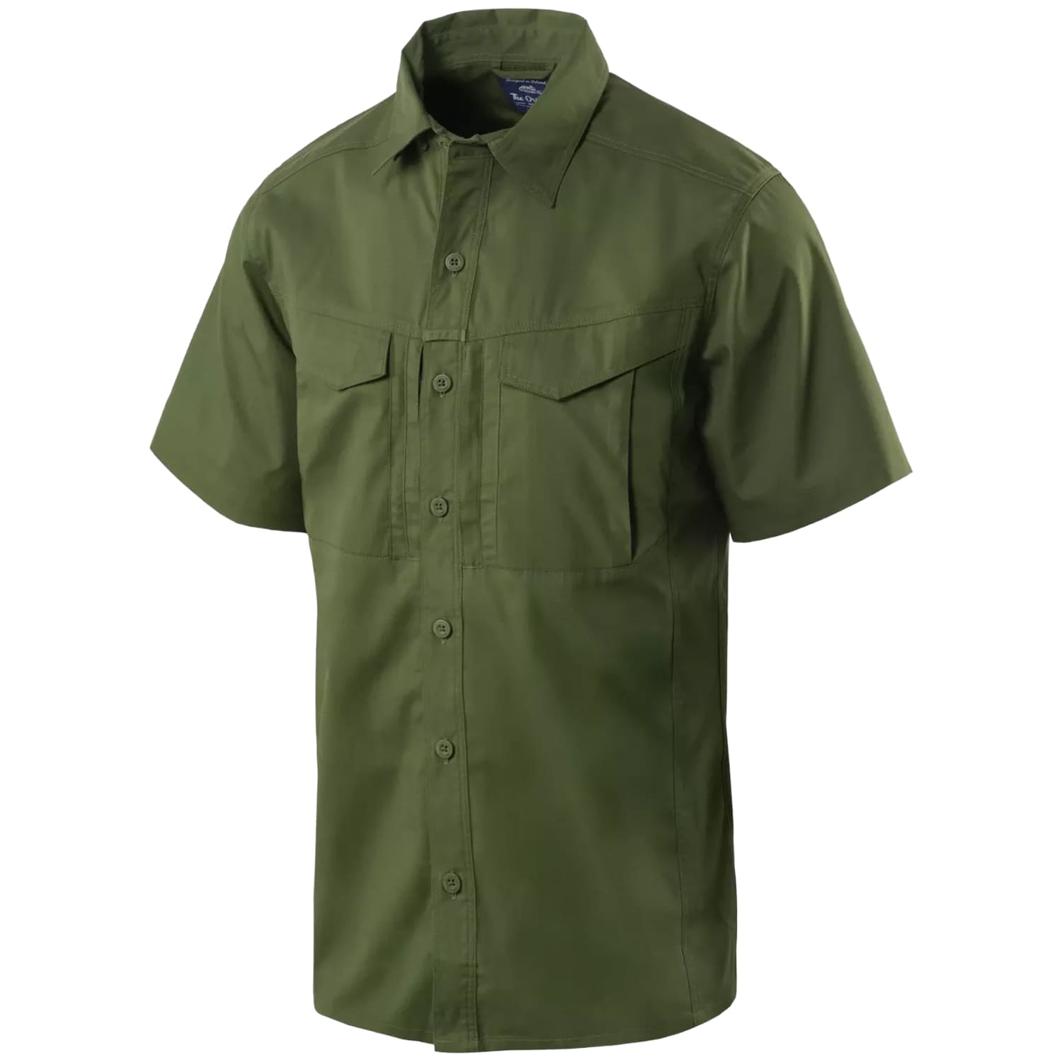 Koszula Helikon Defender Mk2 PolyCotton Ripstop Short Sleeve - Pine Green