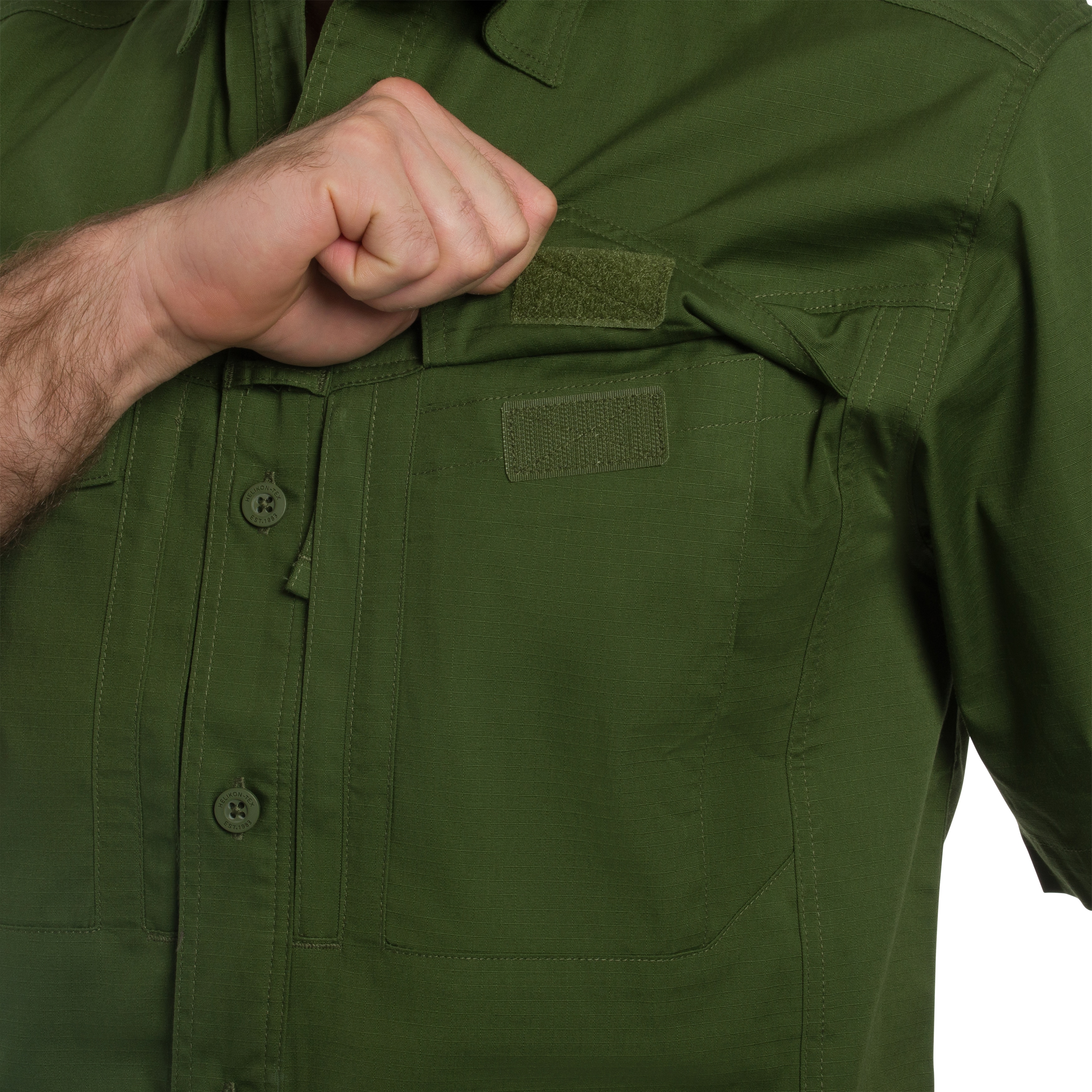Сорочка Defender Mk2 PolyCotton Ripstop Short Sleeve - Pine Green