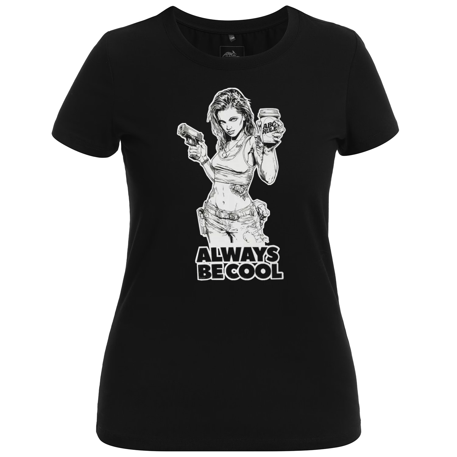 Koszulka T-Shirt damska Helikon ABC Always Be Cool - Black