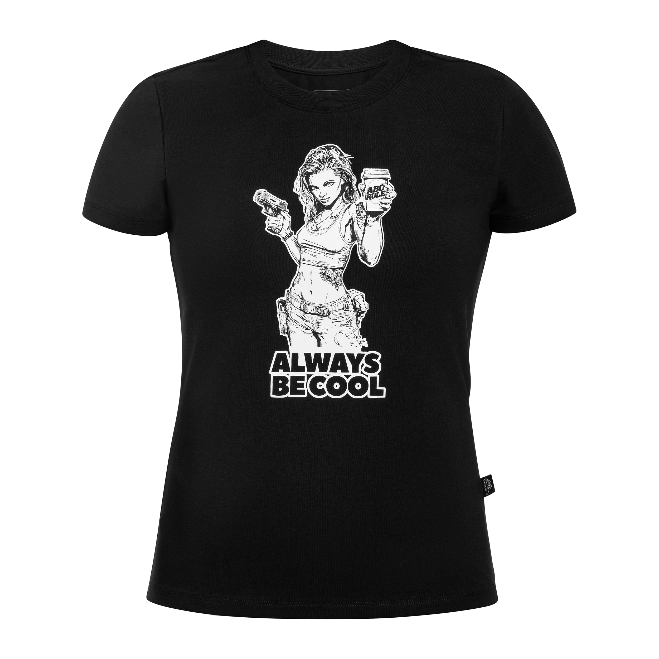 Koszulka T-Shirt damska Helikon ABC Always Be Cool - Black