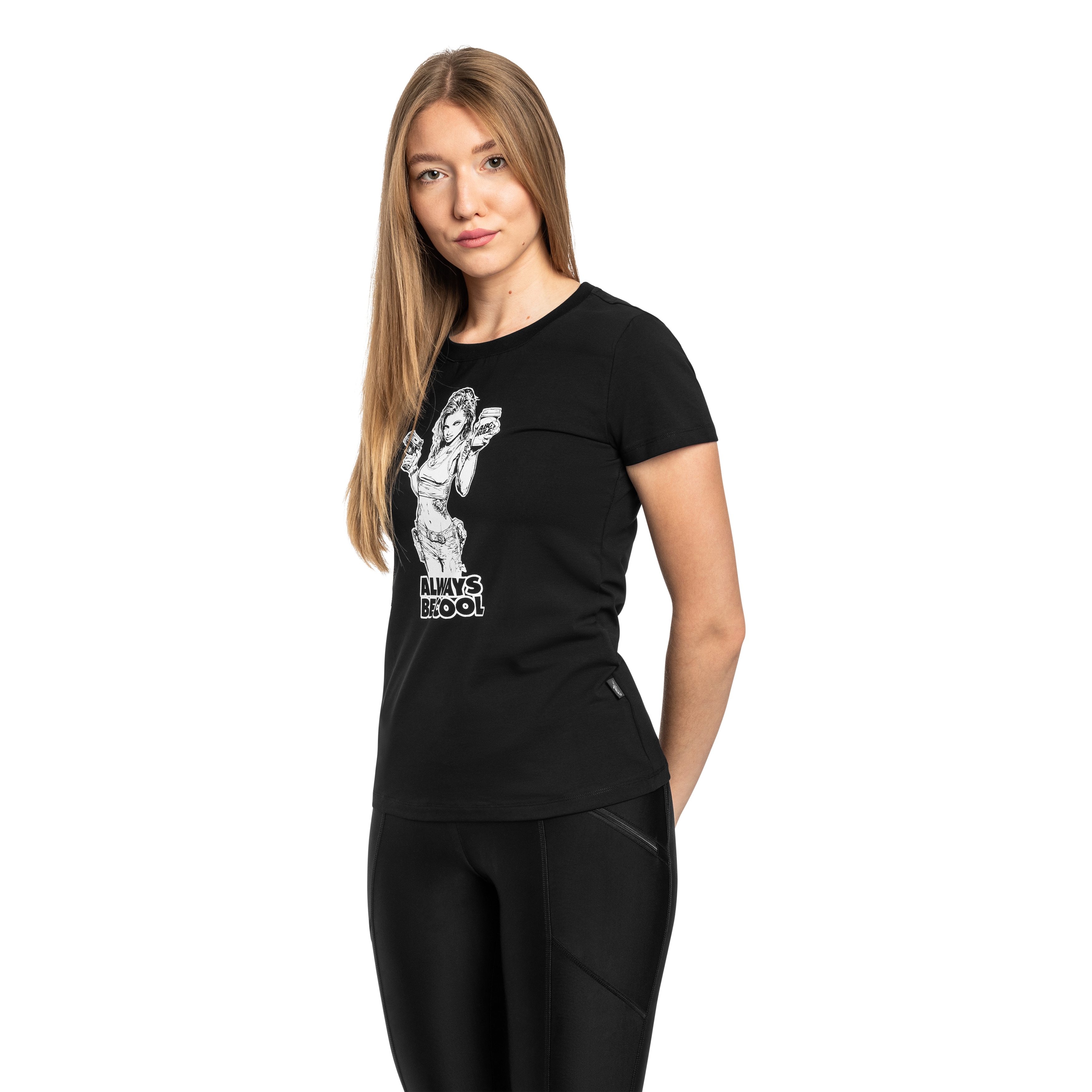 Koszulka T-Shirt damska Helikon-Tex ABC Always Be Cool - Black