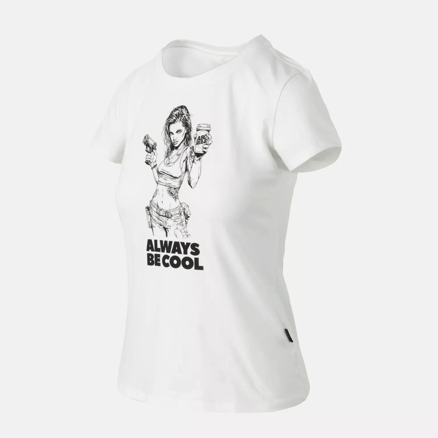 Koszulka T-Shirt damska Helikon ABC Always Be Cool - White