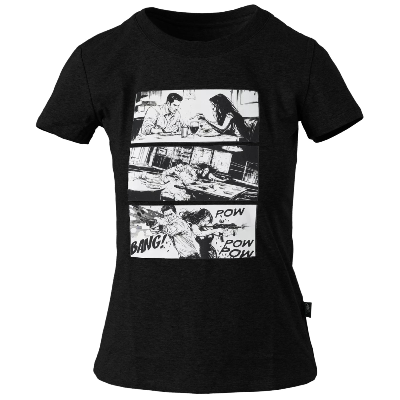 Koszulka T-Shirt damska Helikon Combat Date - Black