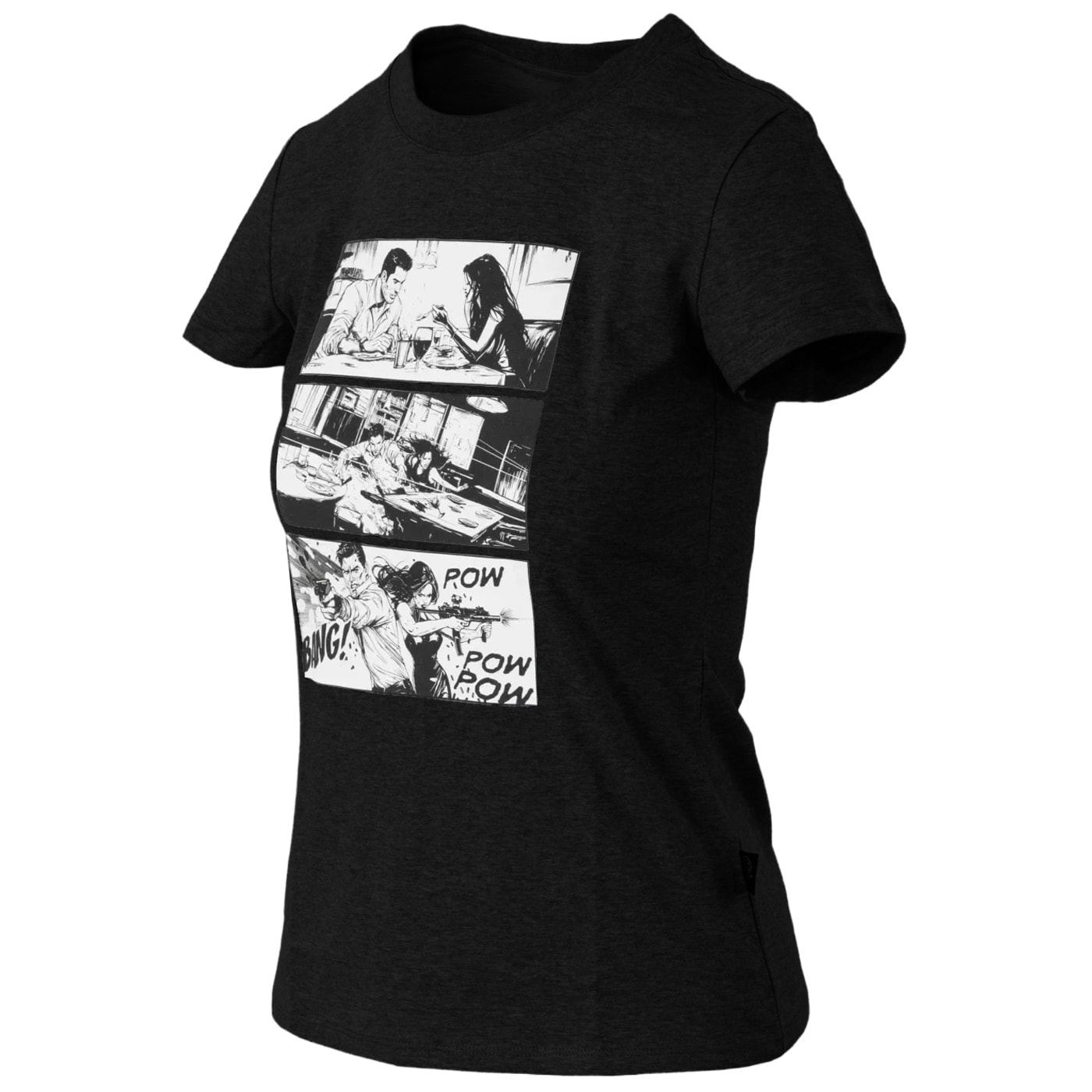 Koszulka T-Shirt damska Helikon Combat Date - Black