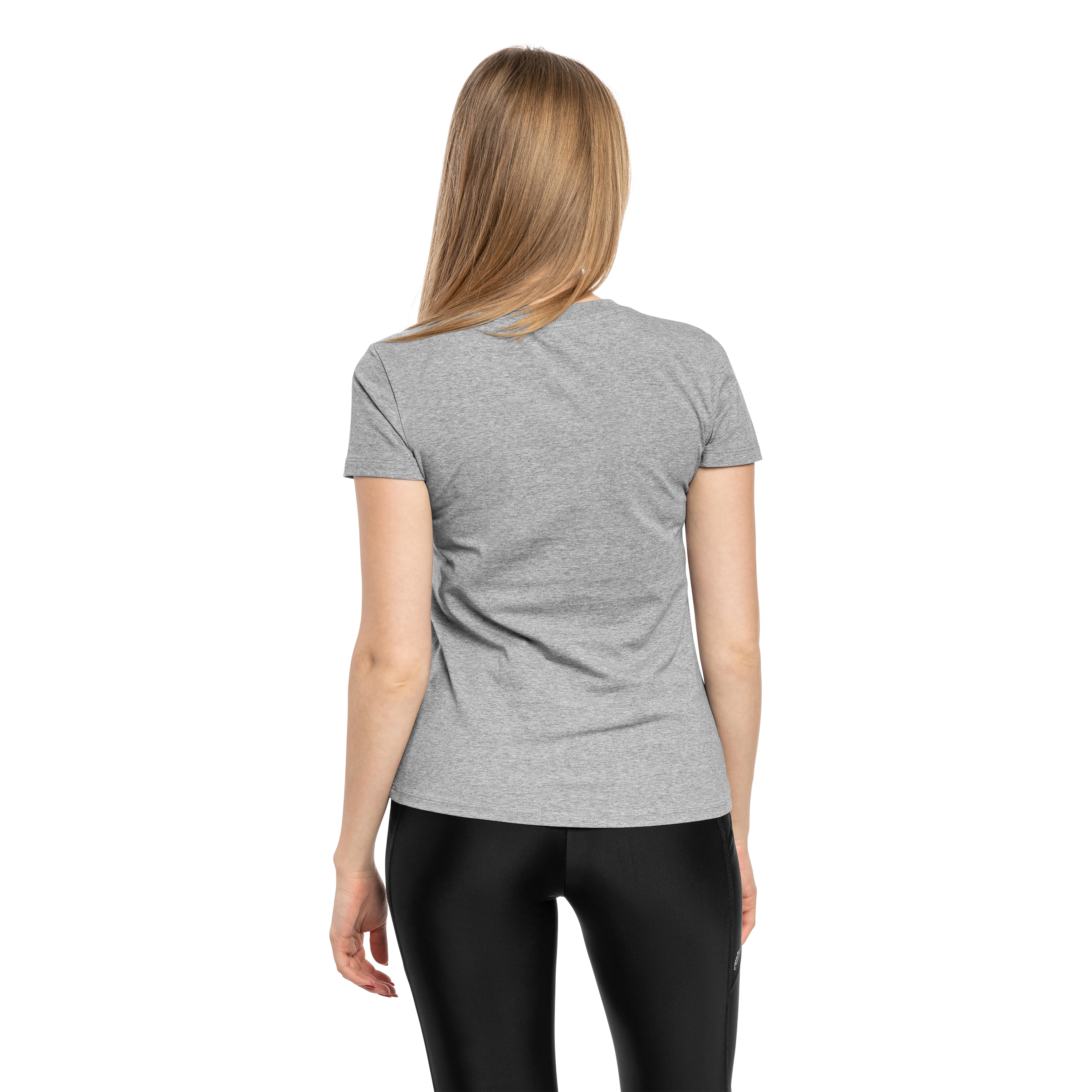 Футболка T-Shirt жіноча Helikon-Tex Combat Date - Mid Grey Melange