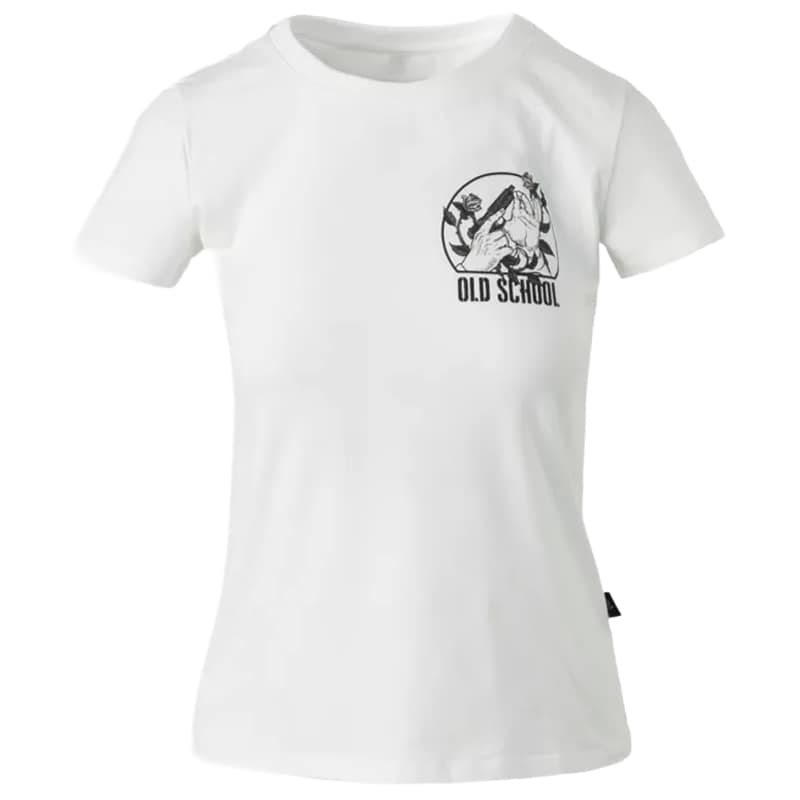 Koszulka T-Shirt damska Helikon Old School - White