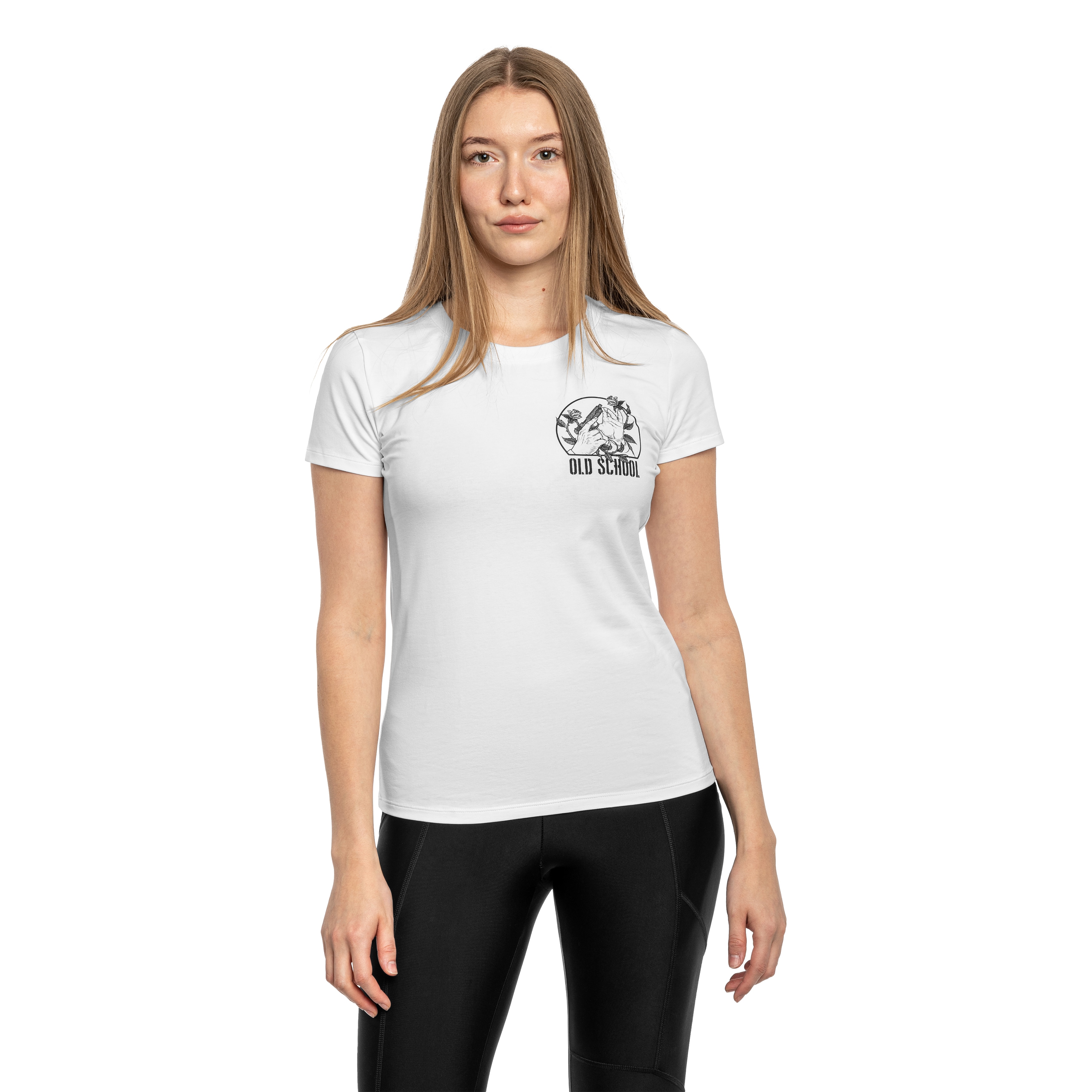 Koszulka T-Shirt damska Helikon-Tex Old School - White