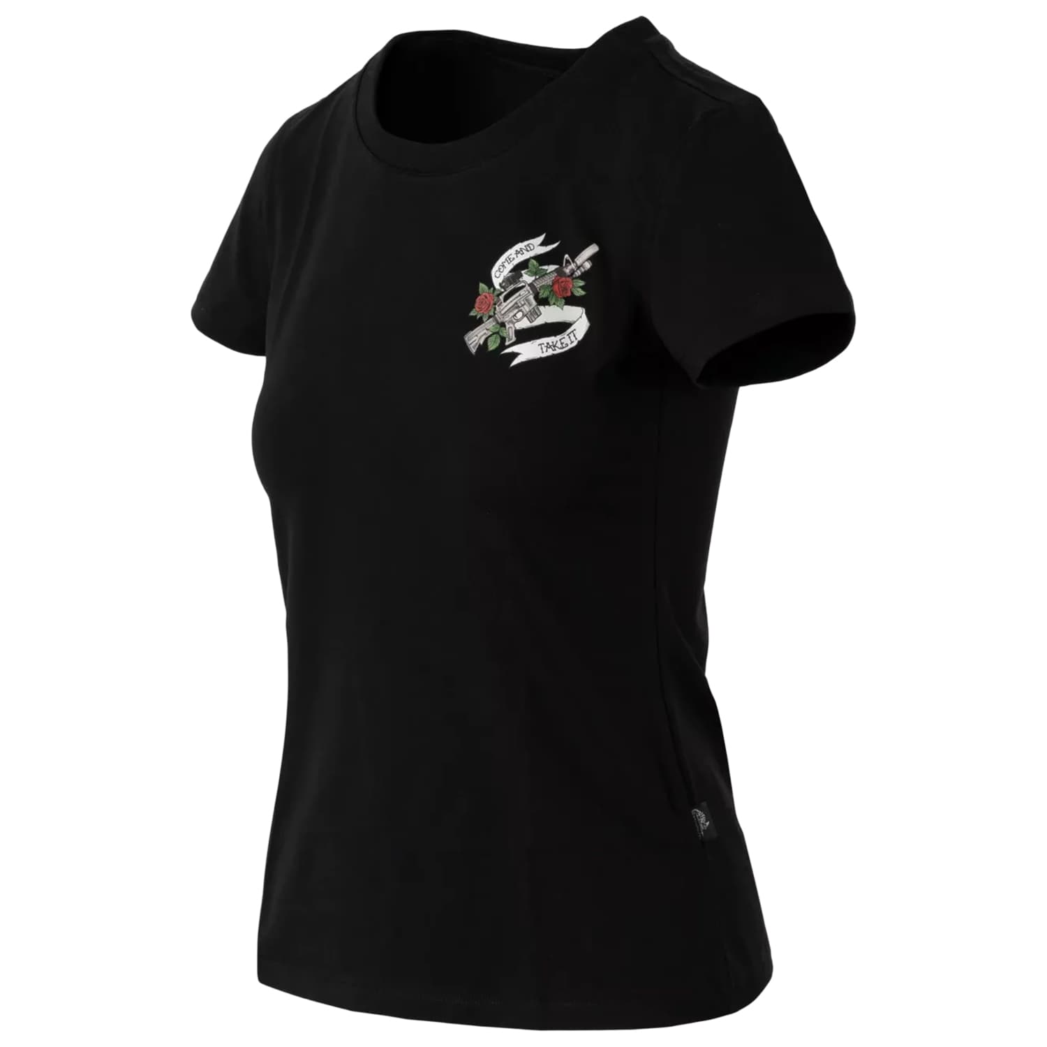 Koszulka T-Shirt damska Helikon Come And Take It Slim - Black