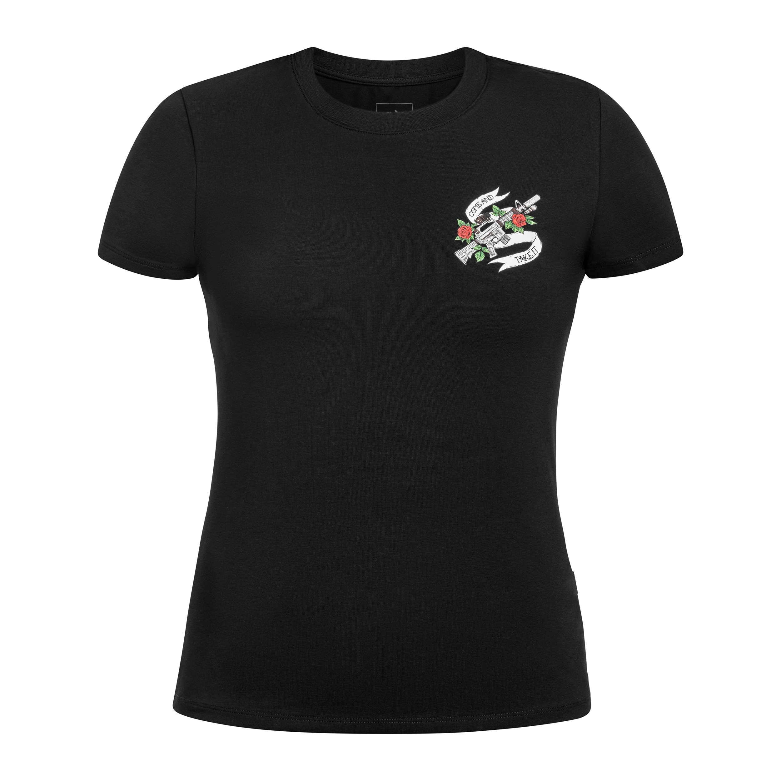 Koszulka T-Shirt damska Helikon Come And Take It Slim - Black