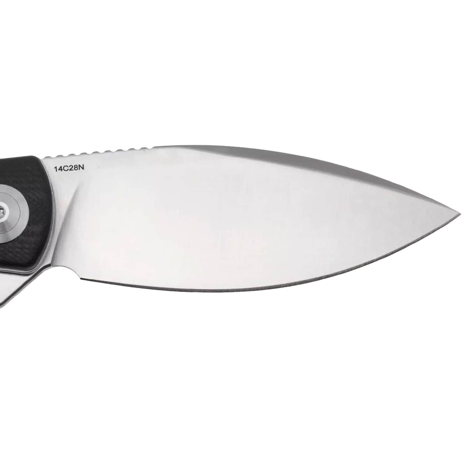 Складаний ніж Trollsky Knives Mandu EVO Satin 14C28N/Black G10