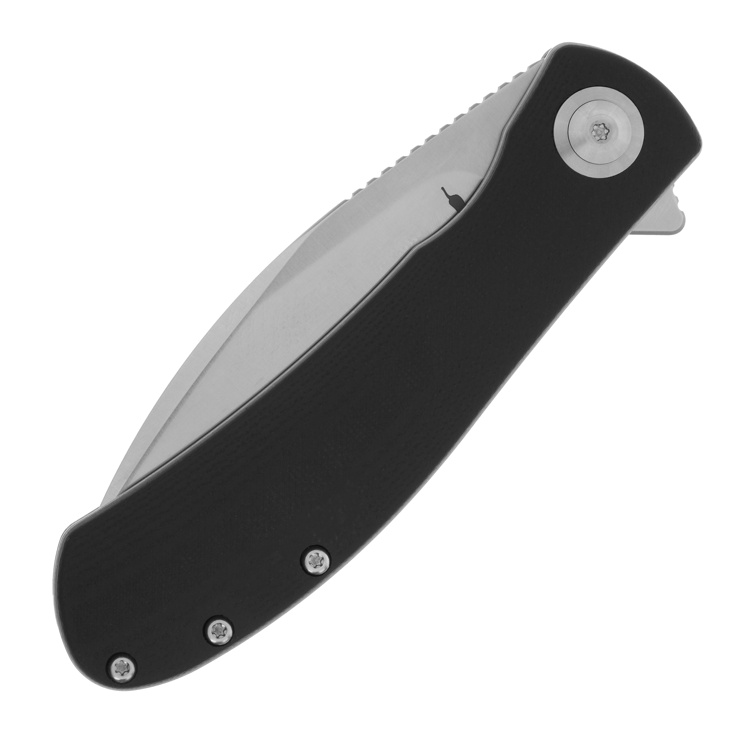 Складаний ніж Trollsky Knives Mandu EVO Satin 14C28N/Black G10
