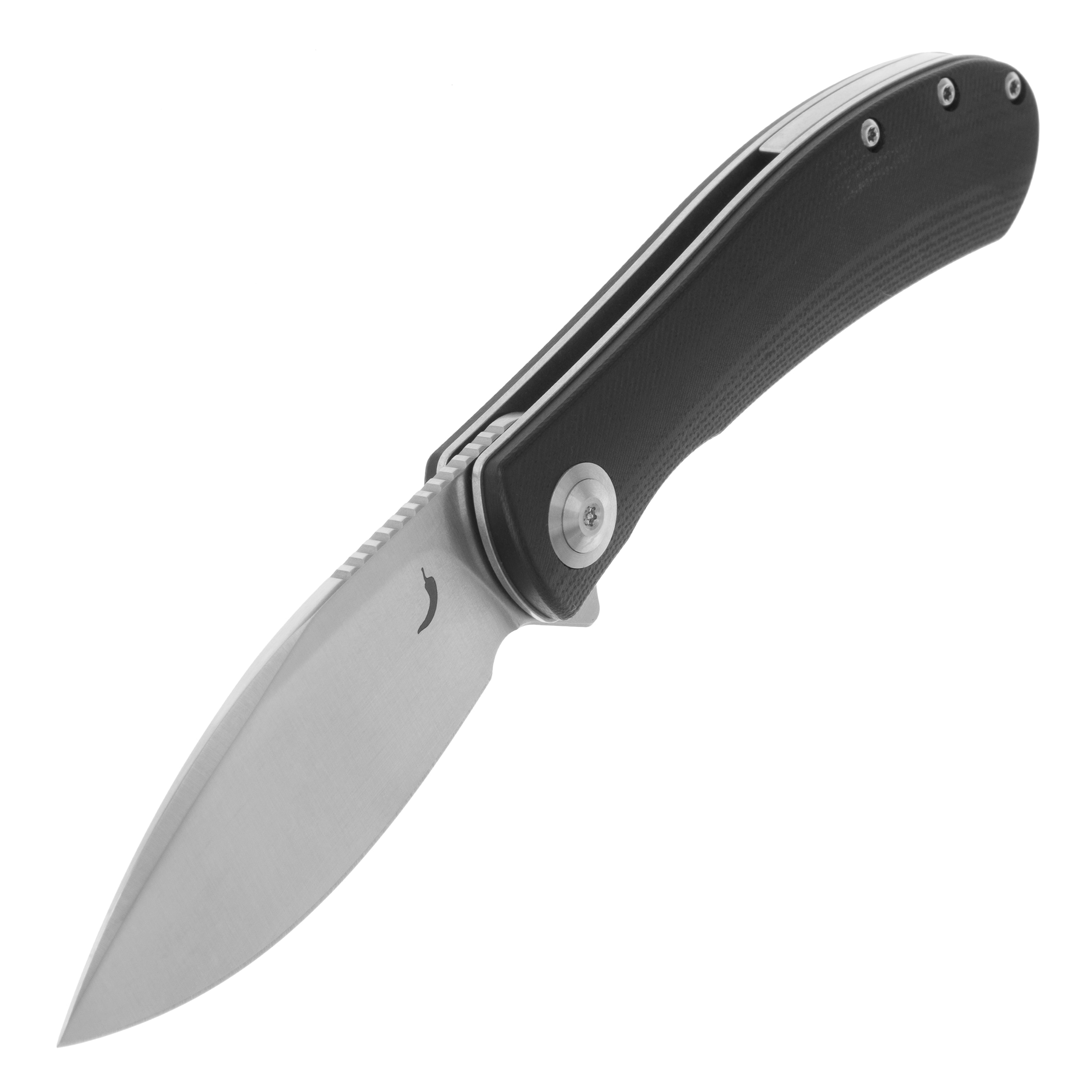 Складаний ніж Trollsky Knives Mandu EVO Satin 14C28N/Black G10