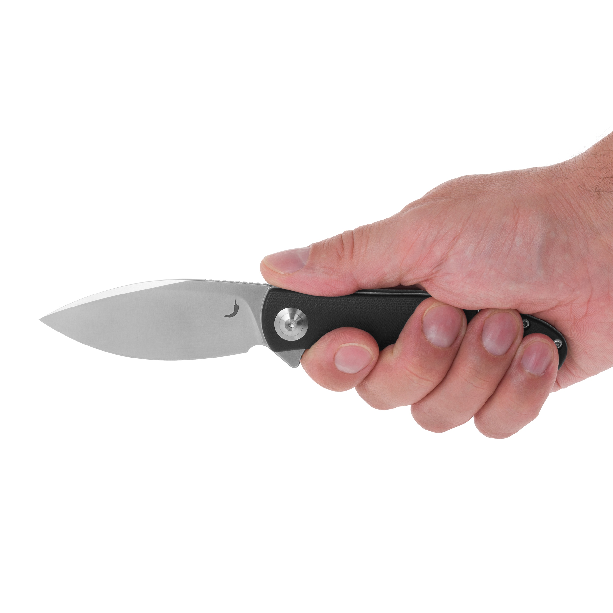 Складаний ніж Trollsky Knives Mandu EVO Satin 14C28N/Black G10