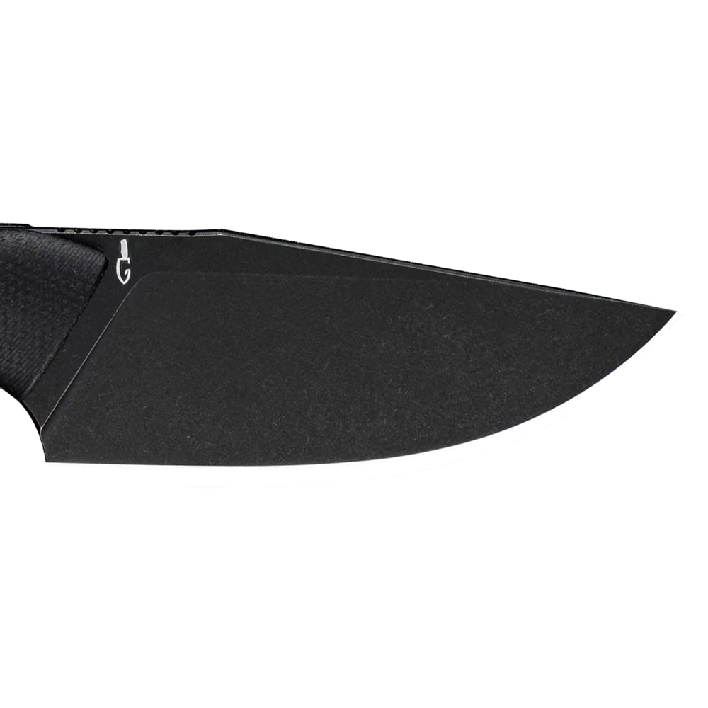 Civivi Gander Canvas Micarta Fixed Blade Knife - Black Stonewashed