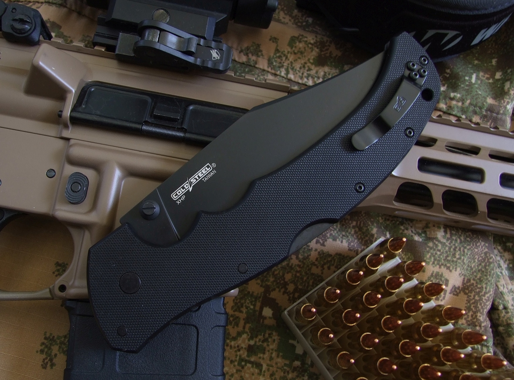 Складаний ніж Cold Steel Recon 1 XL Clip Point XHP