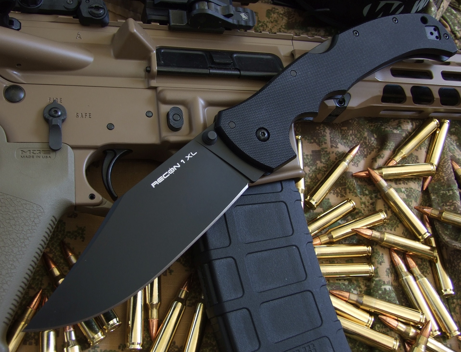 Складаний ніж Cold Steel Recon 1 XL Clip Point XHP