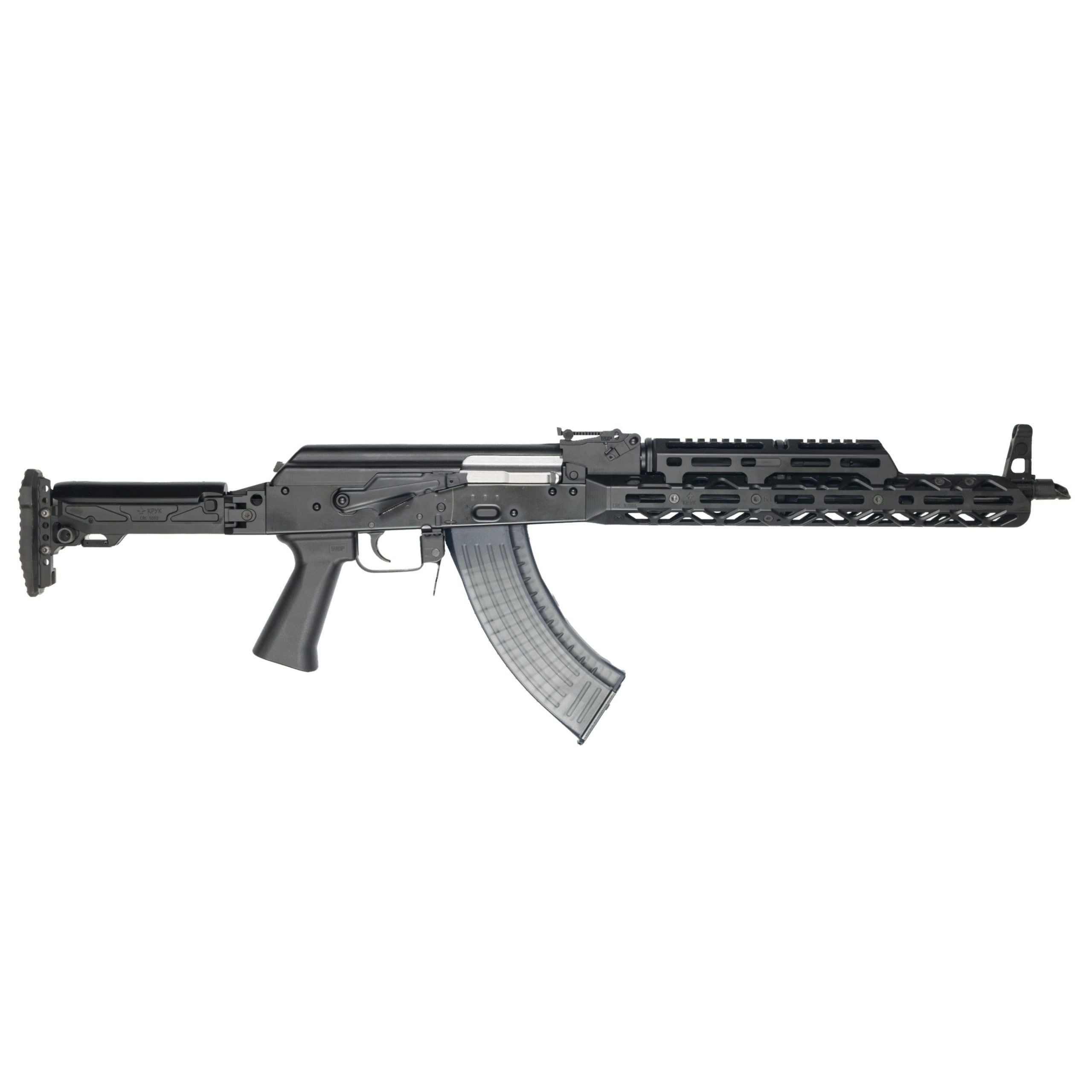 Łoże długie Kruk CRC 1U004B z nakładką rury gazowej - Armory Black