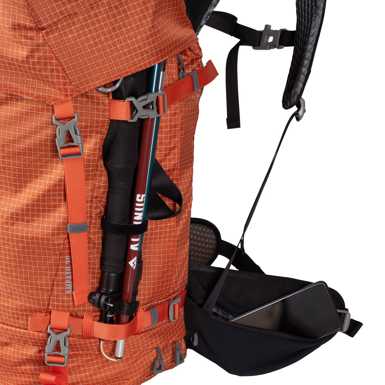 Plecak Alpinus Ampato 30 l - Pomarańczowy
