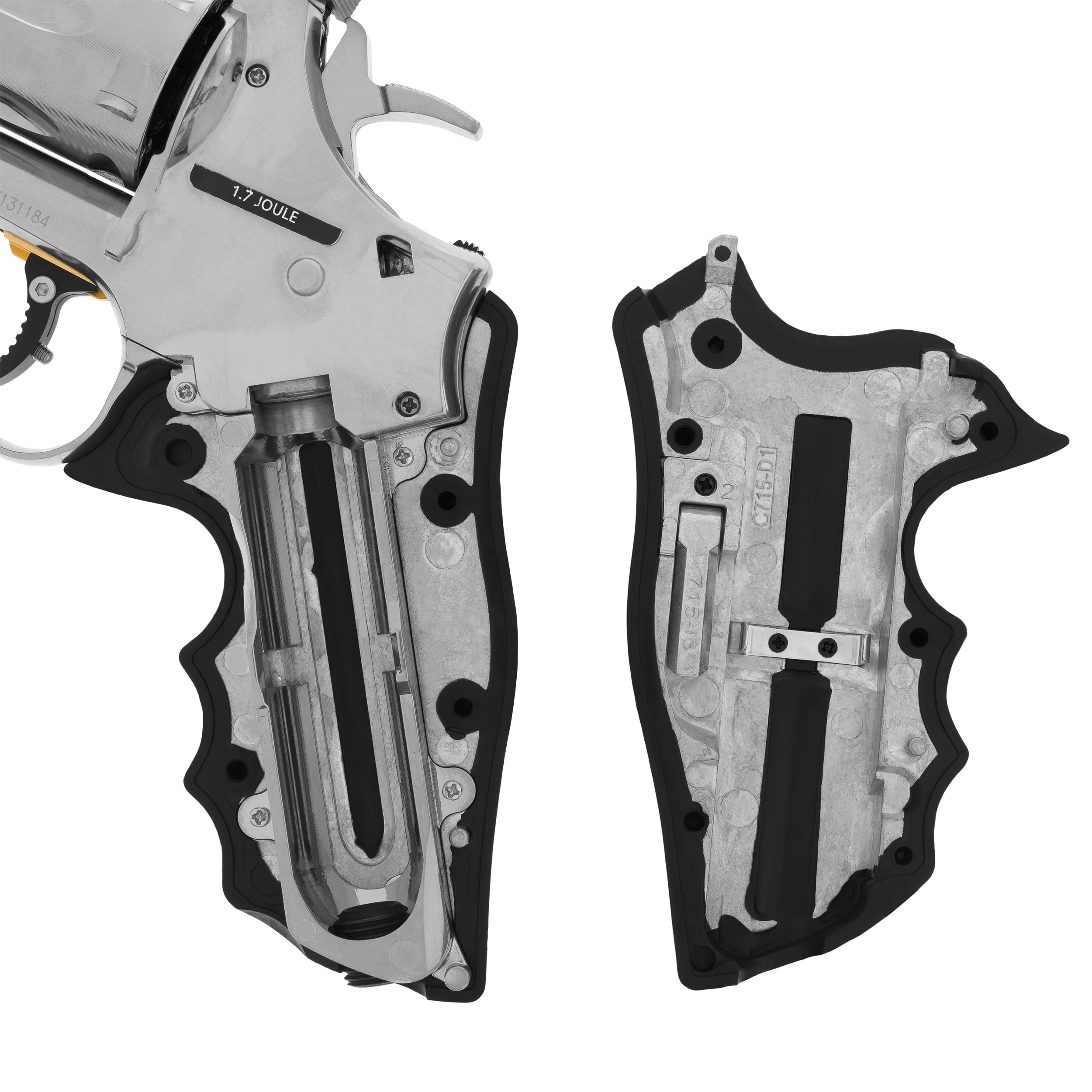 Rewolwer GNB ASG CO2 Dan Wesson 715 CLPD 6'' - Silver