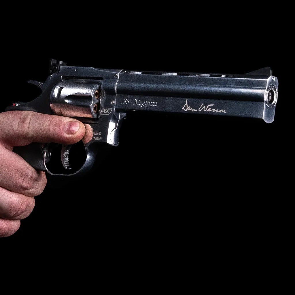 Rewolwer GNB ASG CO2 Dan Wesson 715 CLPD 6'' - Silver