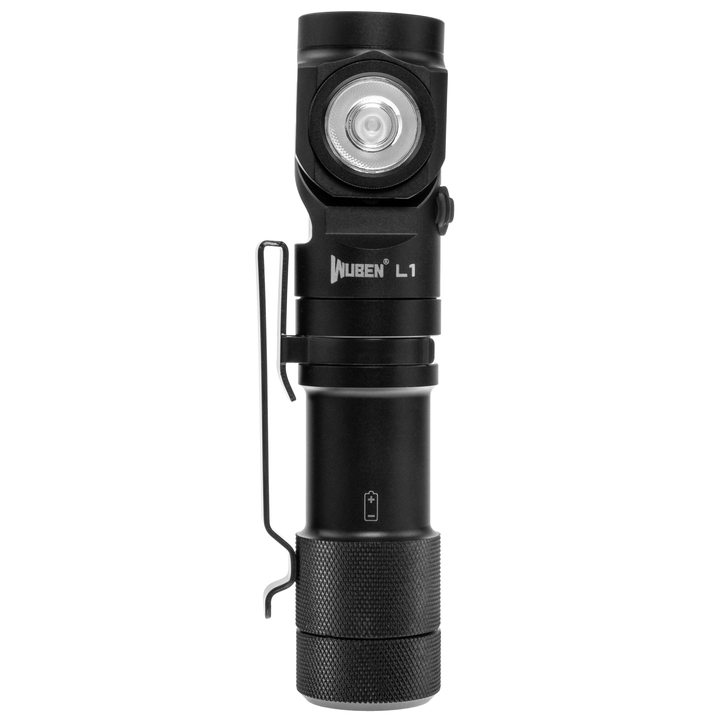 Wuben L1 Black Flashlight with Power Bank Function - 2000 lumens