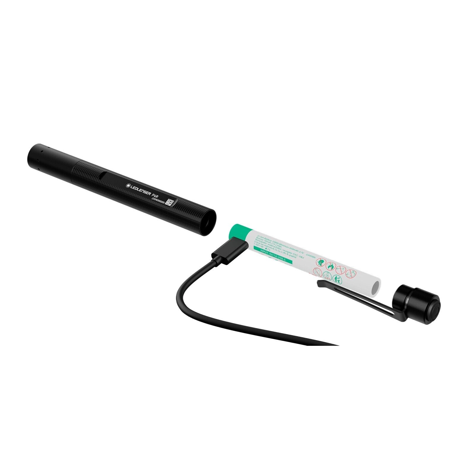Latarka Ledlenser P4R Black - 300 lumenów