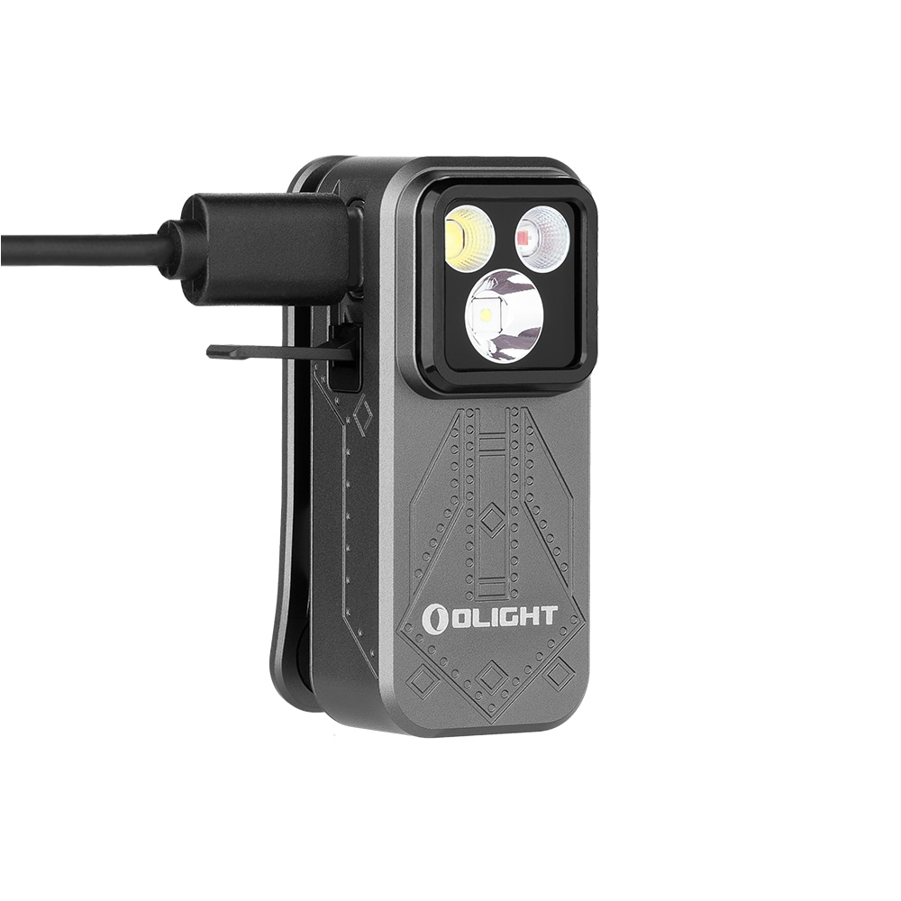 Olight Oclip Pro Phantom Squadron Rechargeable Flashlight - 500 lumens