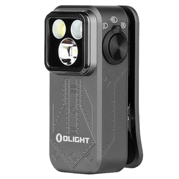 Olight Oclip Pro Phantom Squadron Rechargeable Flashlight - 500 lumens