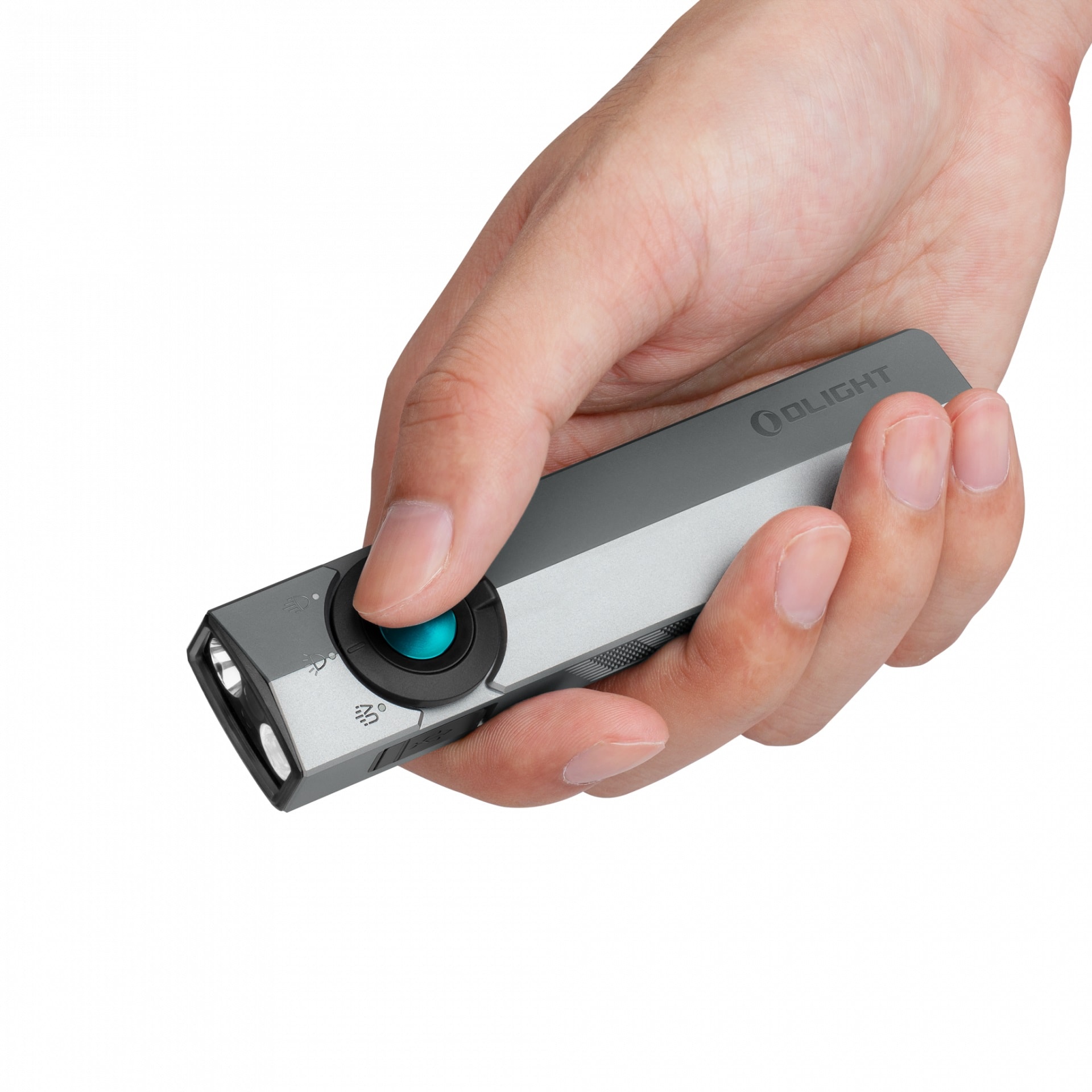 Latarka Olight ArkPro Class 1 Cool White Silver Graphite - 1500 lumenów